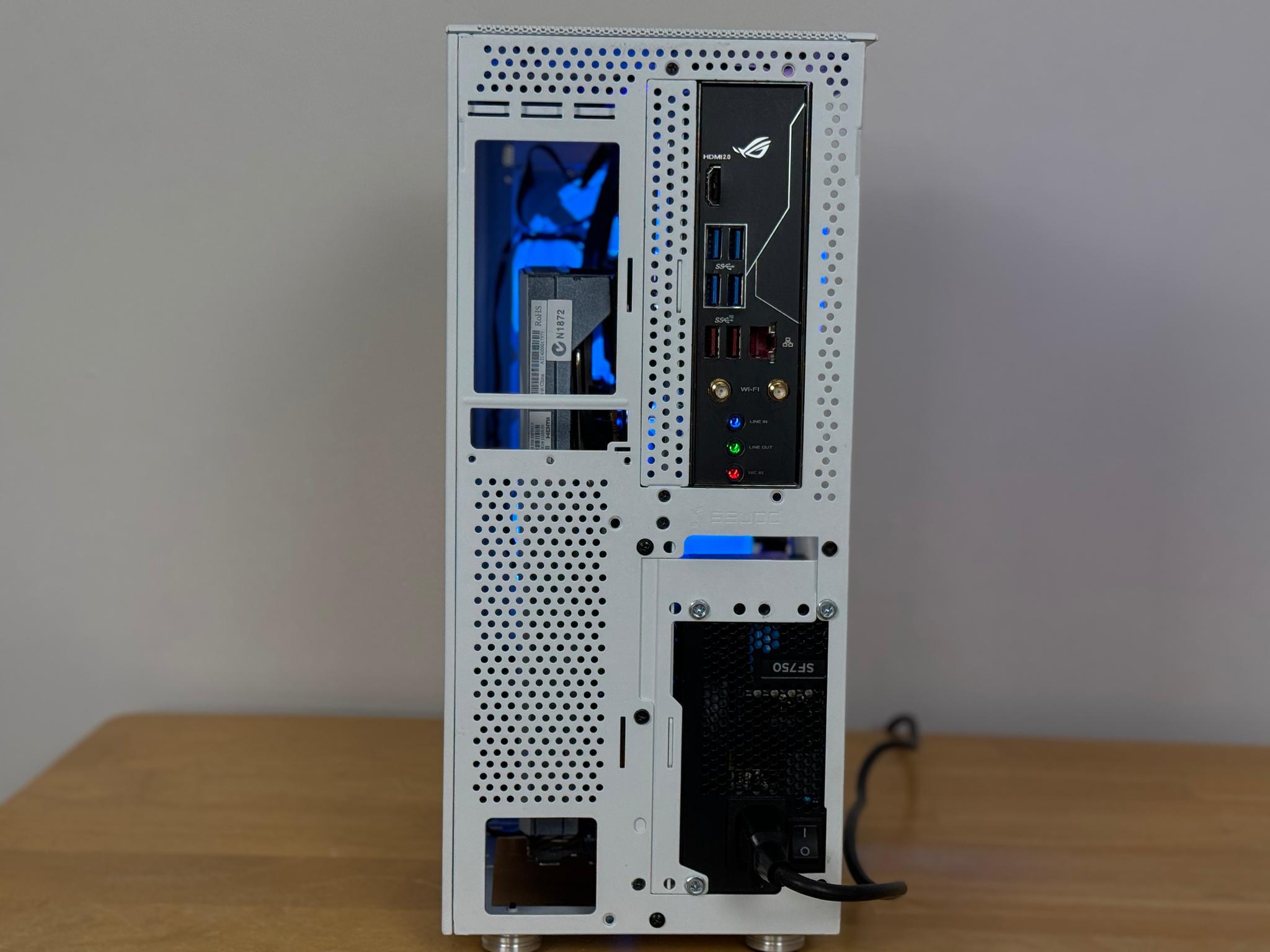 SUMMER SALE! RGB Watercooled ITX SFF Ryzen 5600X RX 6600 XT White and Black Gaming/Streaming Pc