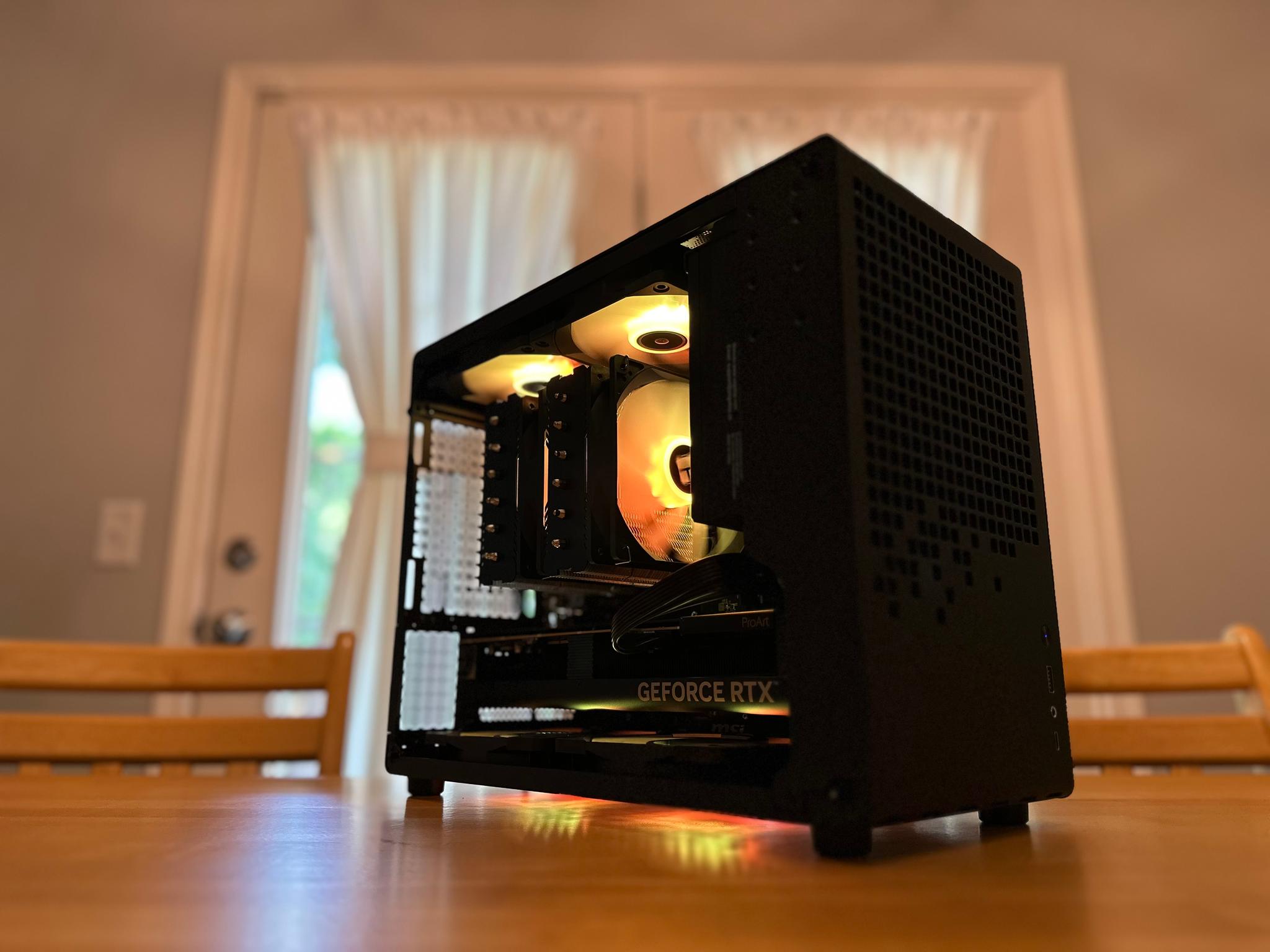 💁‍♂️👽| RTX 4070 ti ProArt, Ryzen 5700x3d, 32gb Ram, 1tb SSD, WiFi Equipped, ARGB Compact Gaming PC