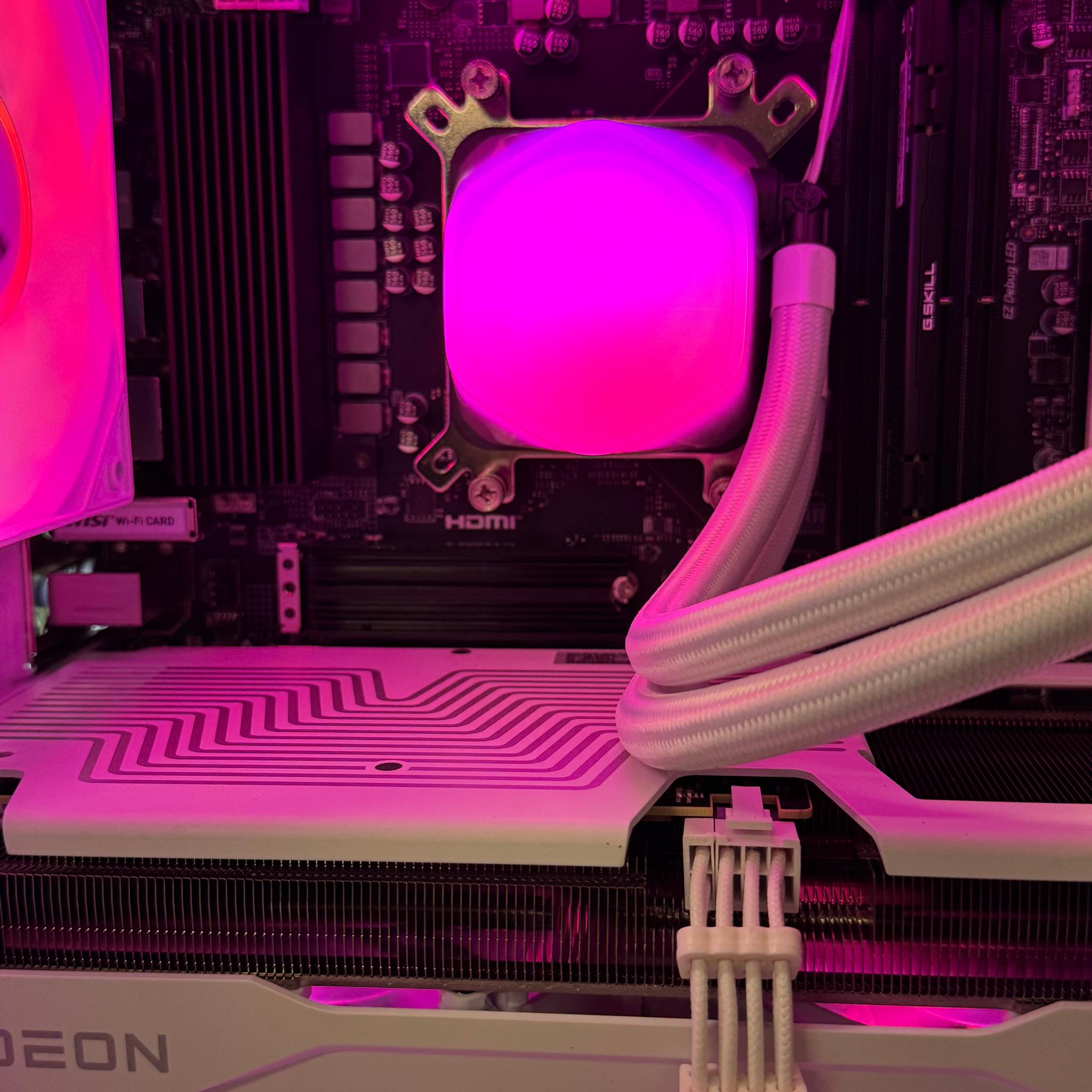 'ALL NEW PARTS' AM5 PC with AMD RYZEN 5 7500X3D & RX 9060XT 8GB