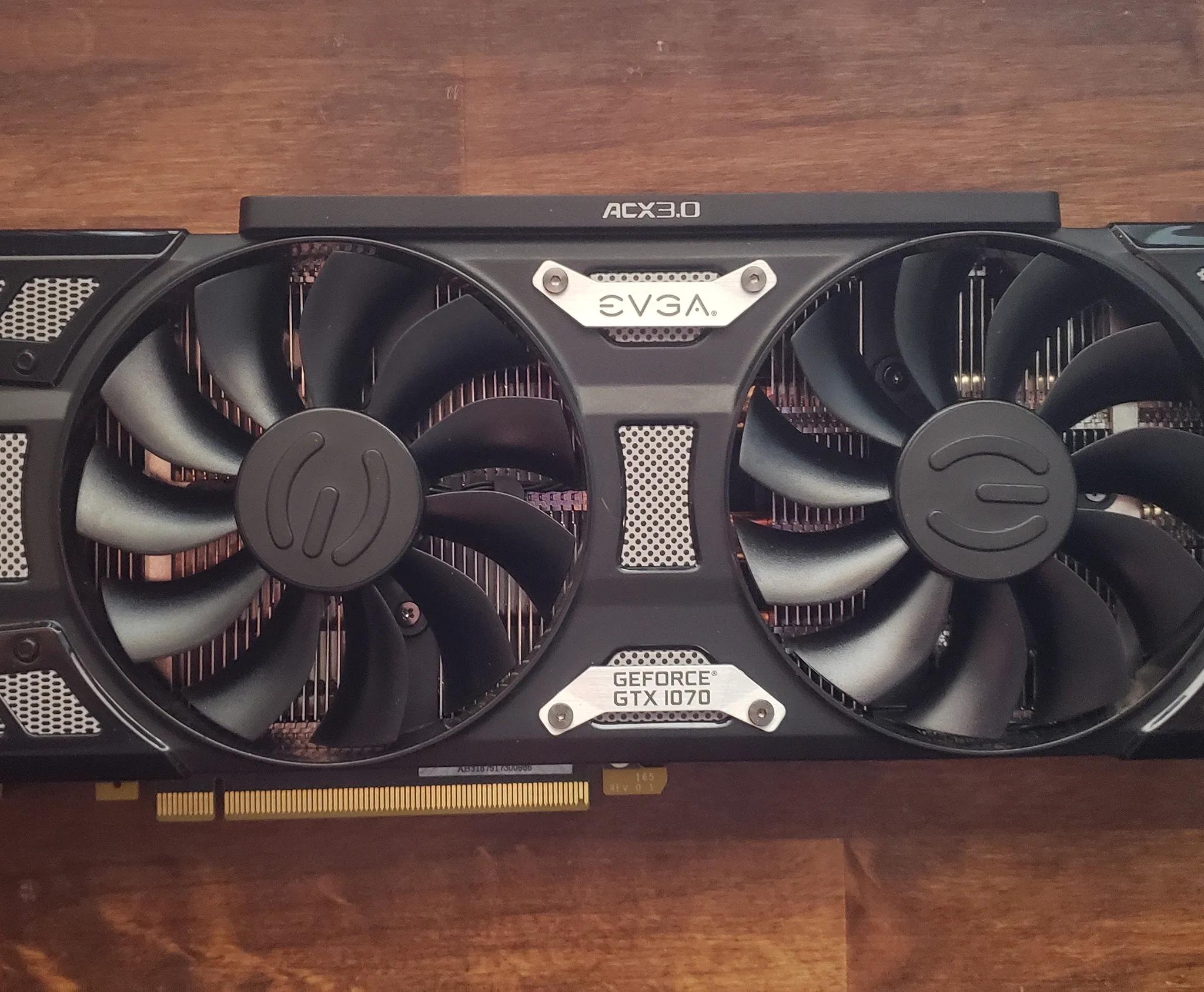 Evga GTX 1070 SC 08G-P4-5173-KR