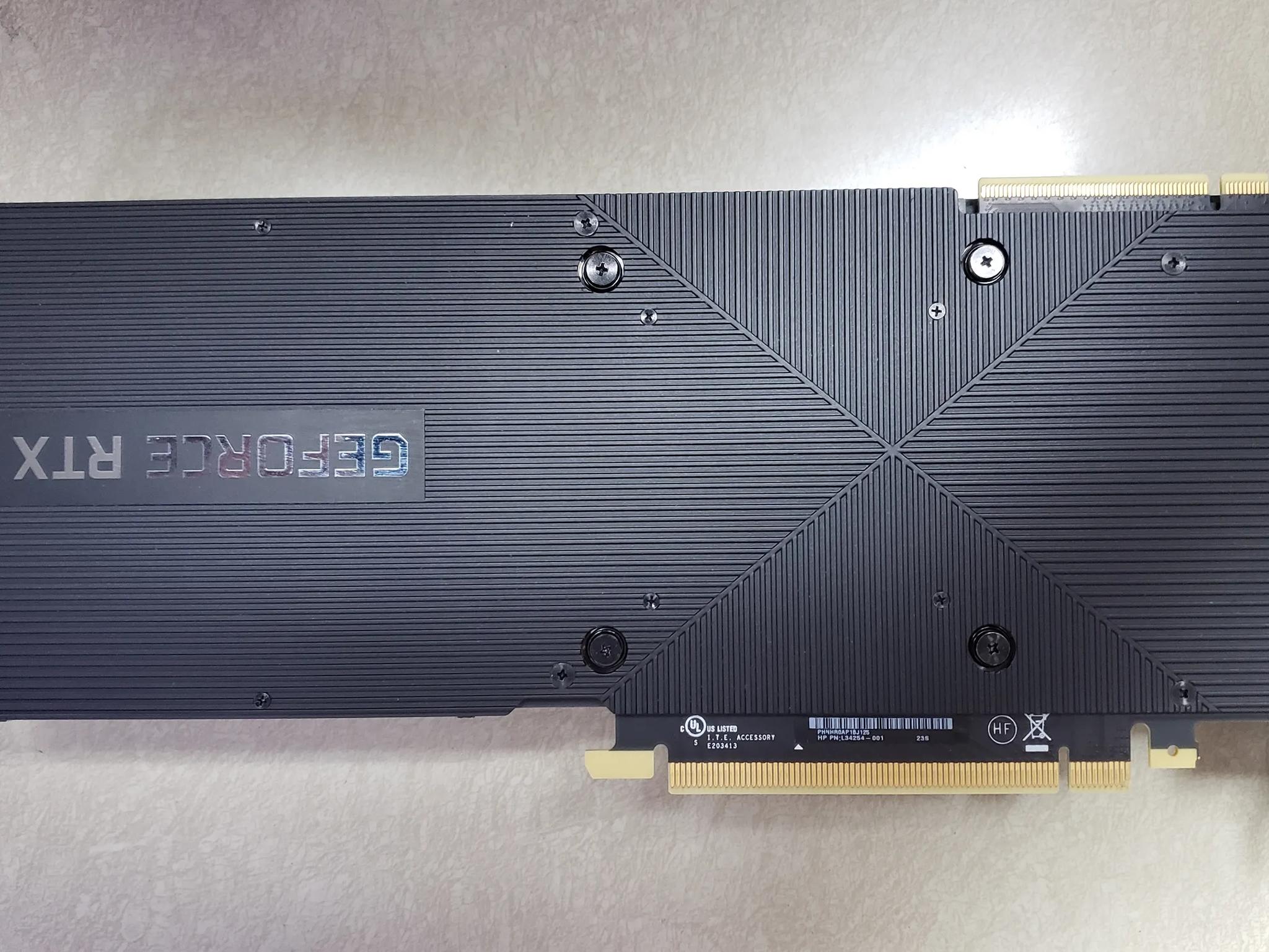 RTX 2080 HP OEM brand