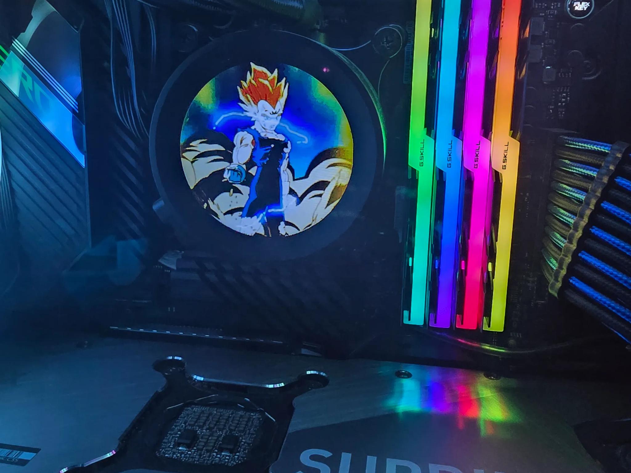 Corsair Crystal 570X Tempered Glass Case W/ Power Supply Case Fans (6) & More