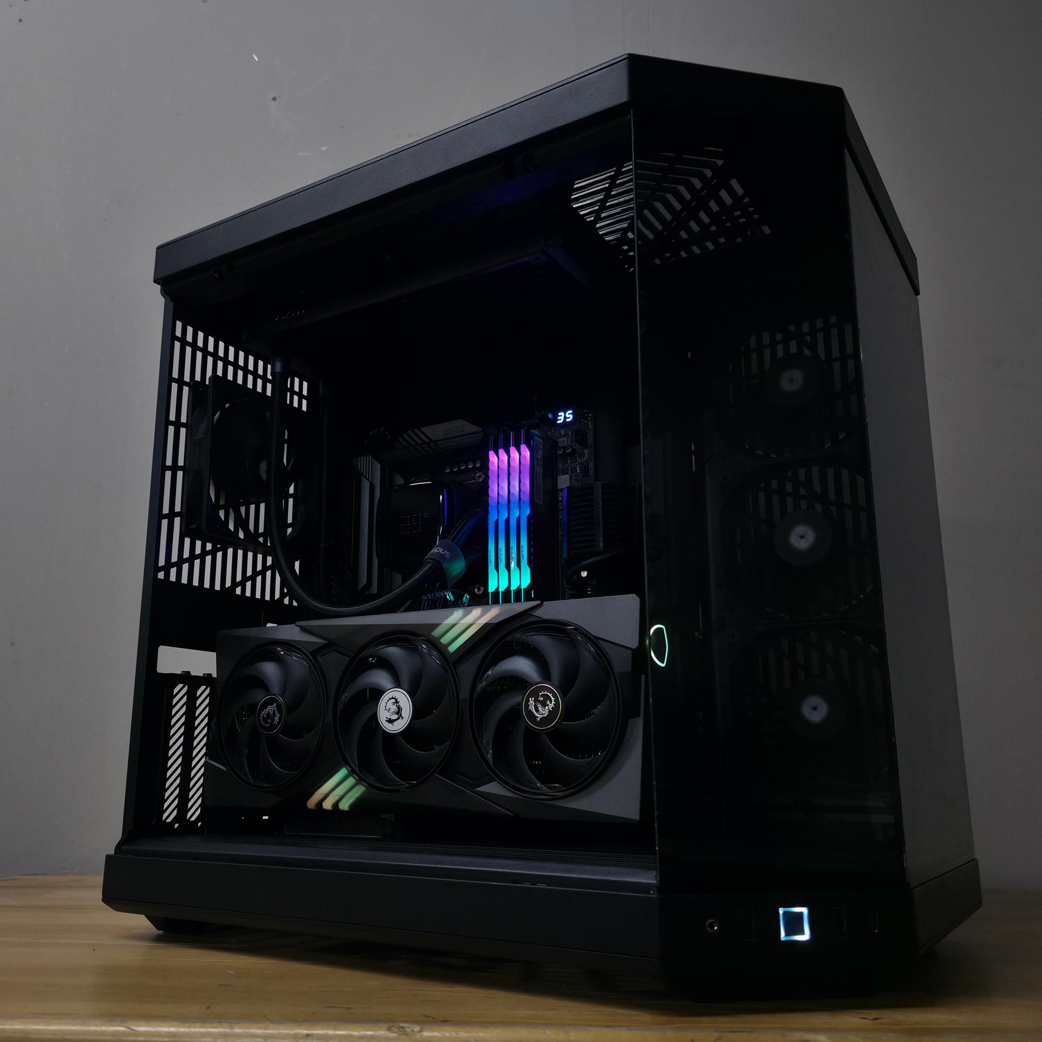 *5070Ti 16GB - Christmas Sale - Fast Shipping* Ghost- Blackout | Ryzen 7 5800X3D | 32GB RAM  2TB SSD