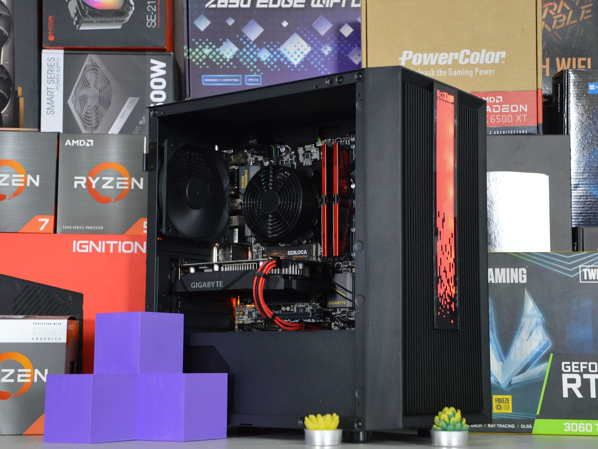 🩸🩸| GTX 1650 SUPER 4GB | INTEL i5-6500 | 16GB DDR4 RAM | 512GB NVME SSD | Blood Oath |