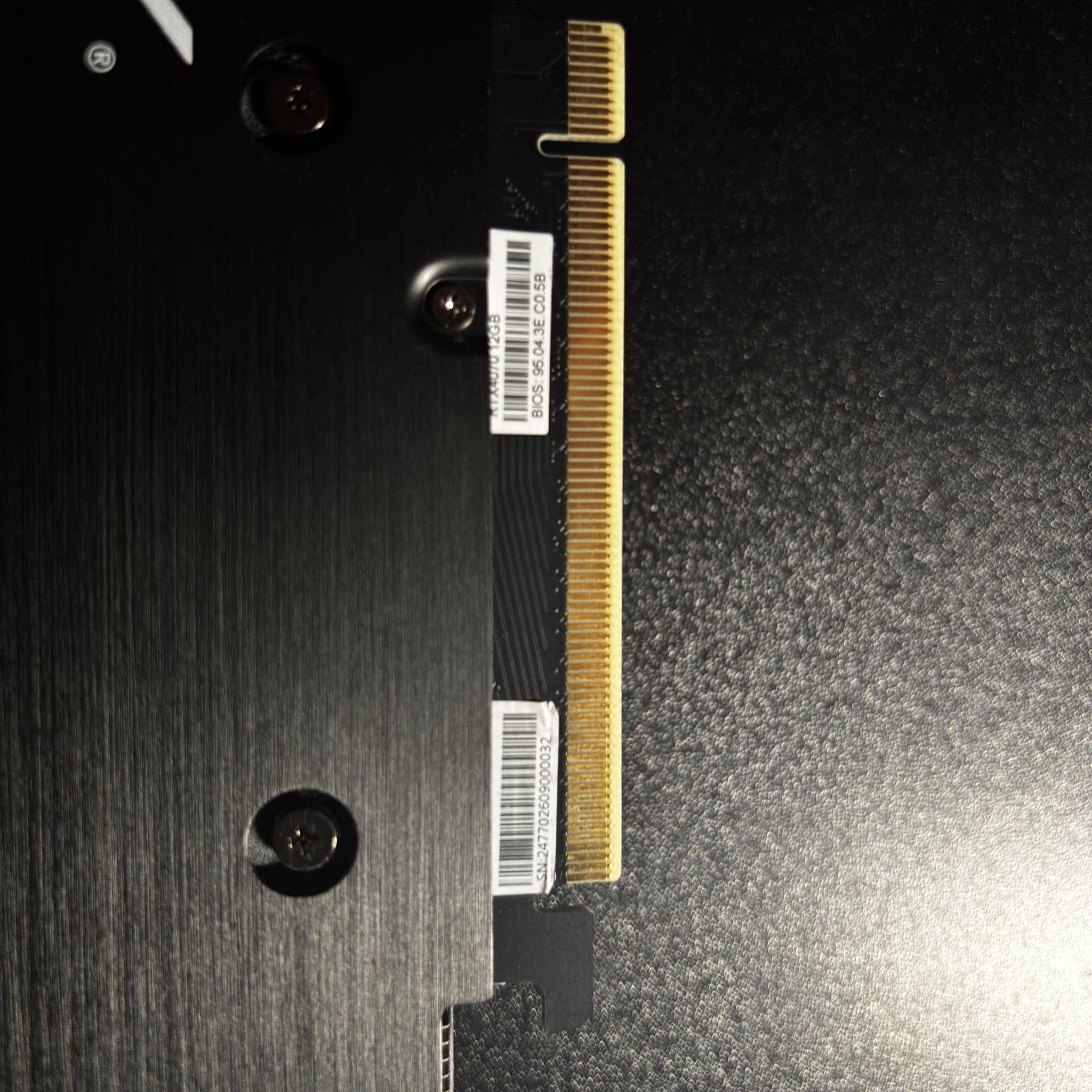 PNY XLR8 RTX 4070 12GB (Read Description)