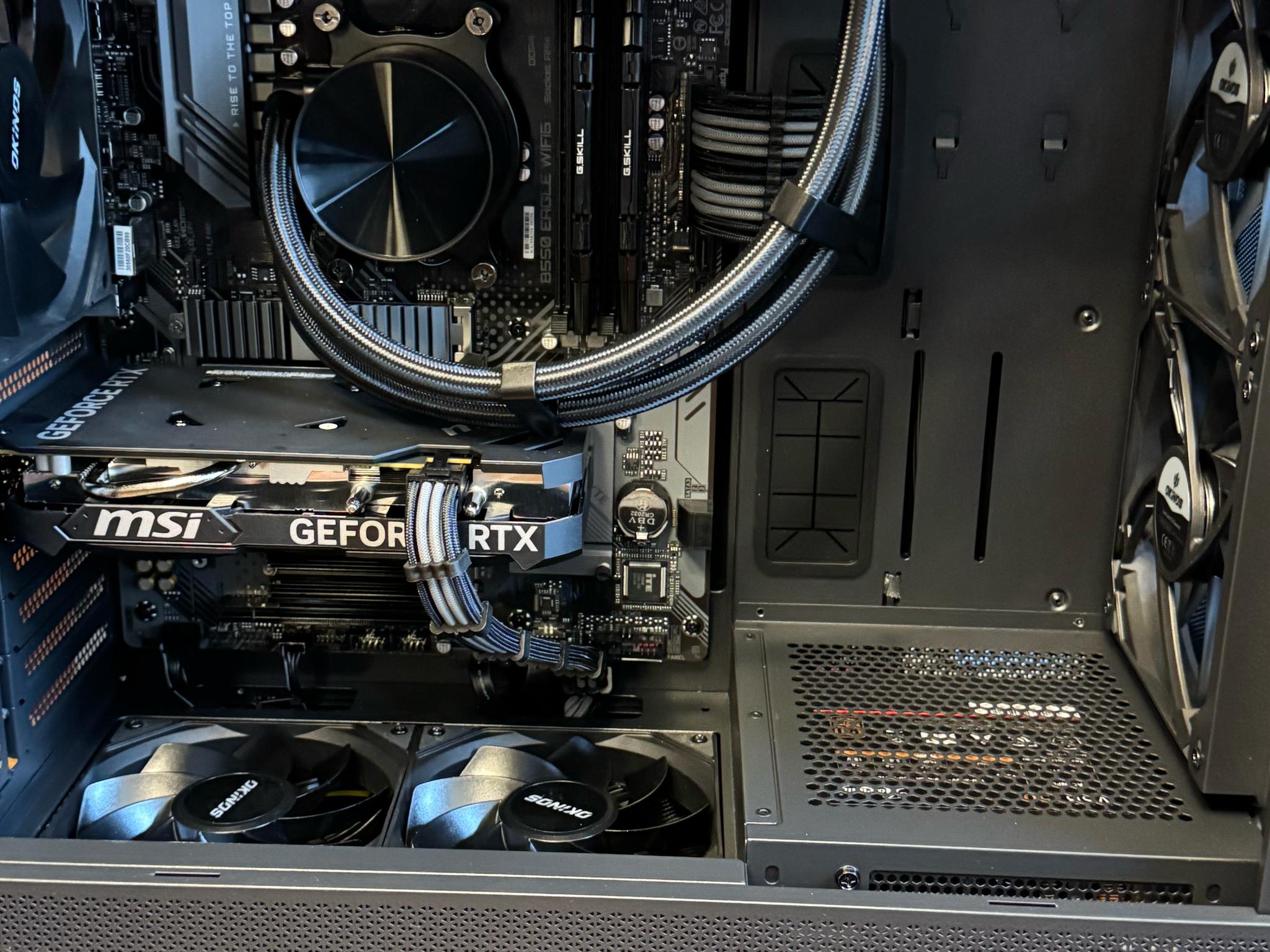 'ALL NEW PARTS' PC with AMD RYZEN 5 5500 & RTX 4060 8GB