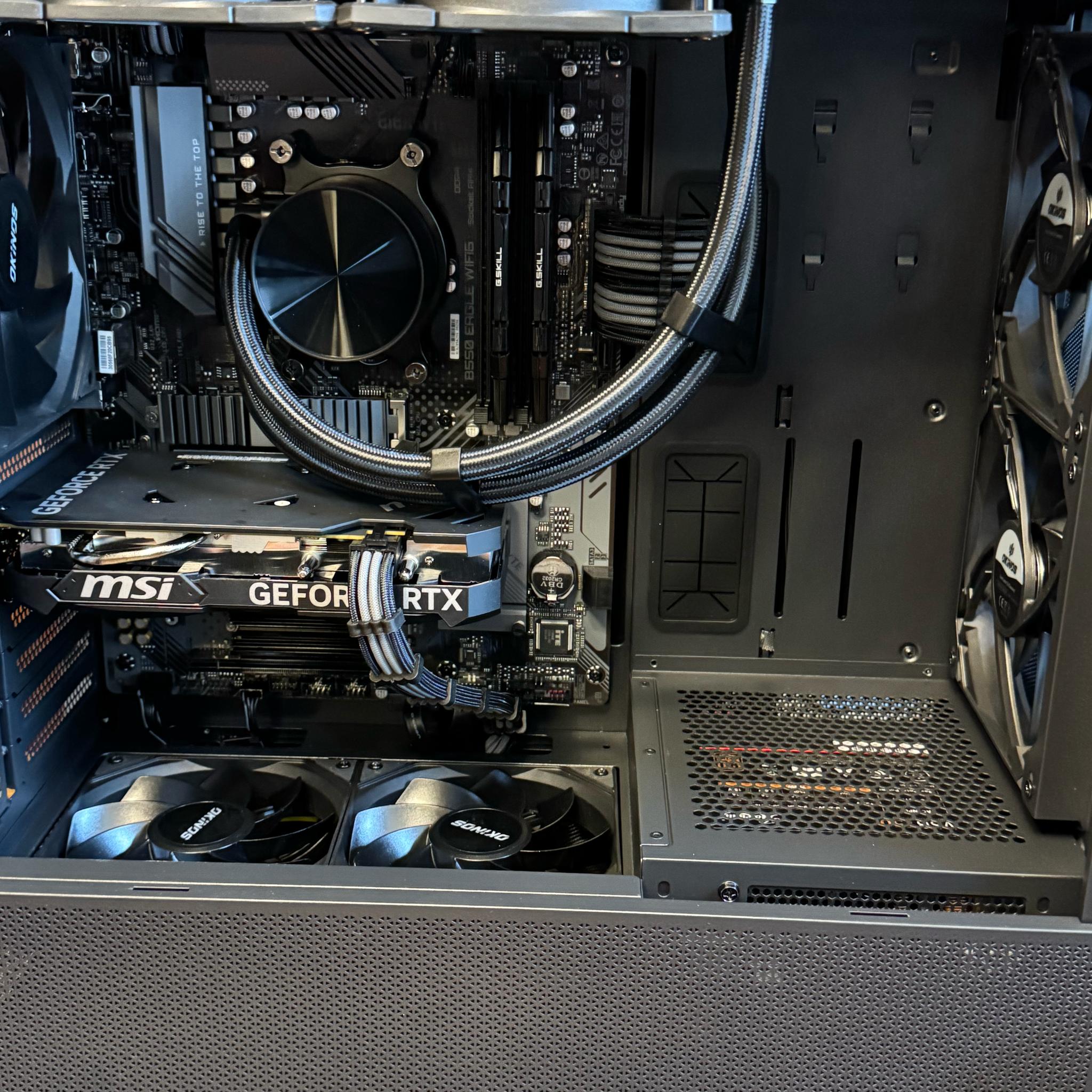 'ALL NEW PARTS' PC with AMD RYZEN 5 5500 & RTX 4060 8GB