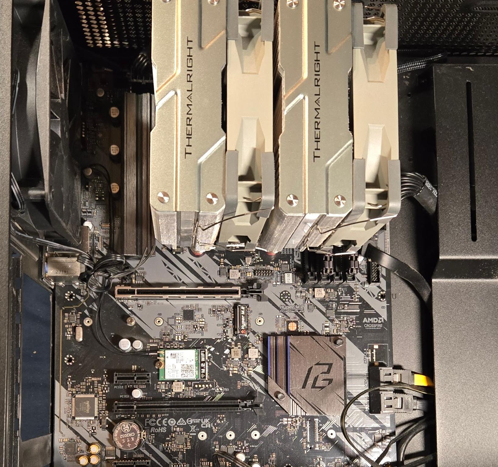 AMD Ryzen 7 5800X 8-Core Processor  64GB RAM B550 ASROCK Phantom Gaming 4/ac