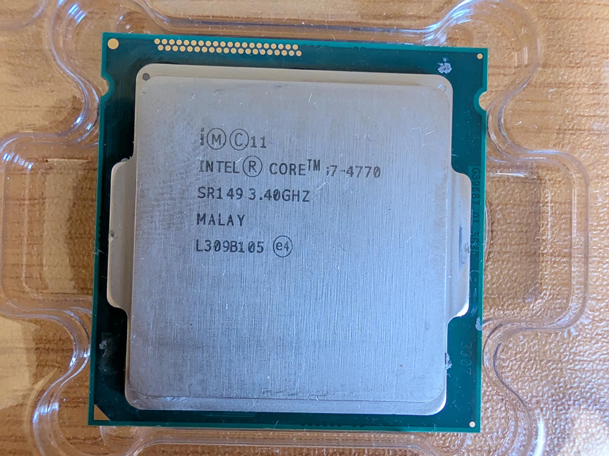 Intel Core i7-4770 Quad-Core 8-Thread LGA1150 CPU | Tested | HD 4600