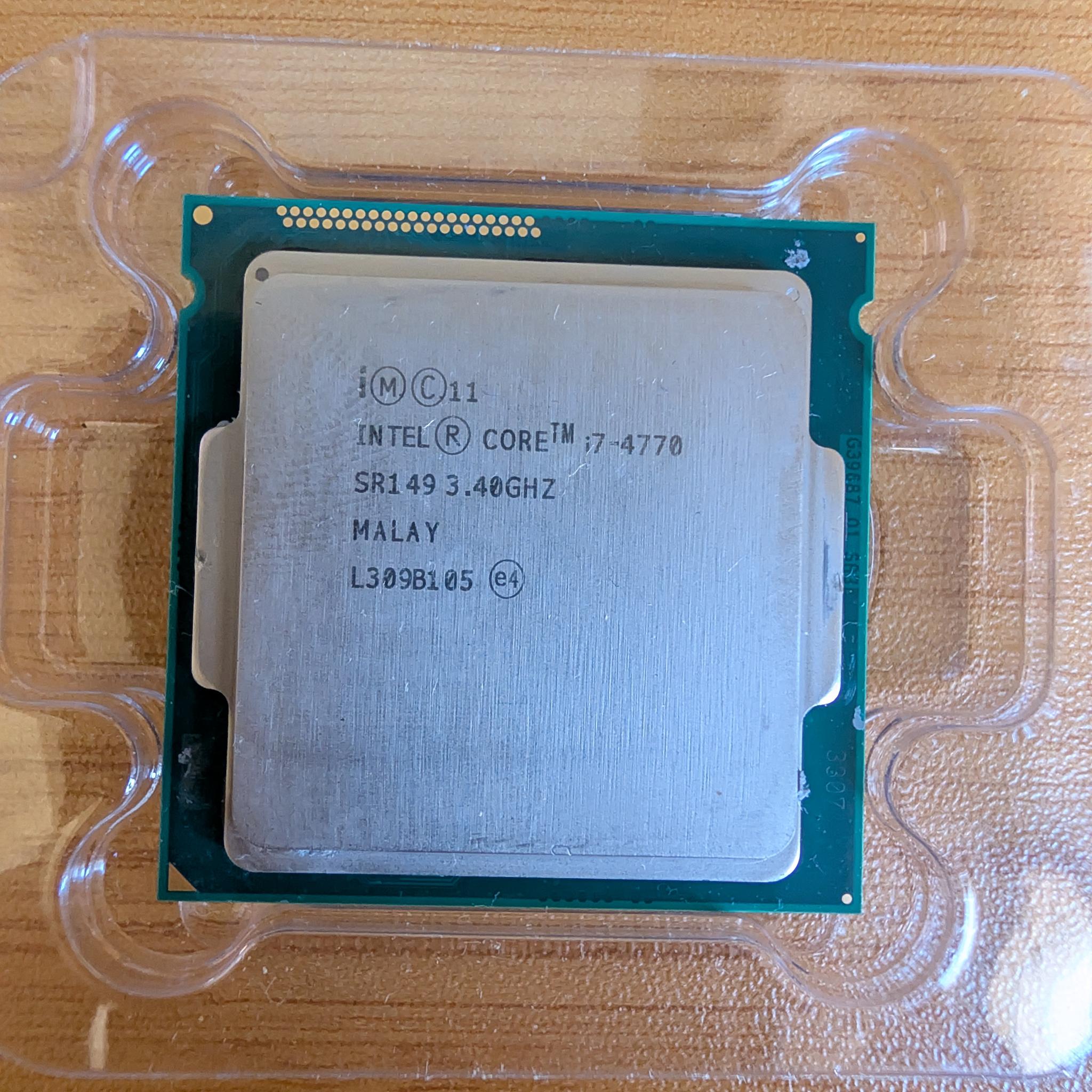 Intel Core i7-4770 Quad-Core 8-Thread LGA1150 CPU | Tested | HD 4600