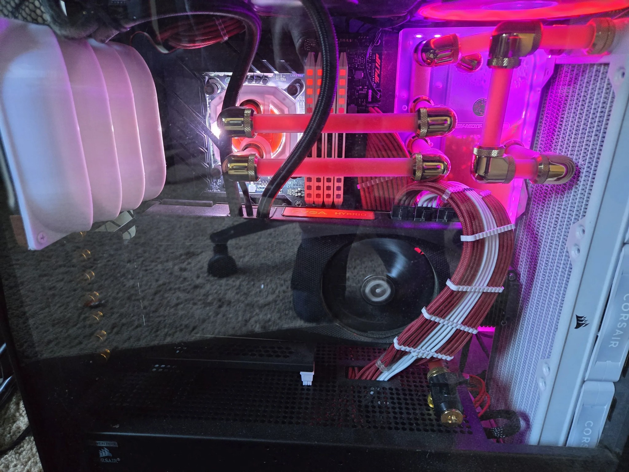 EVGA GeForce RTX 3090 FTW3 ULTRA HYBRID GAMING, 24G-P5-3988-KR - (Custom Noctua iPPM 2000 Fans)