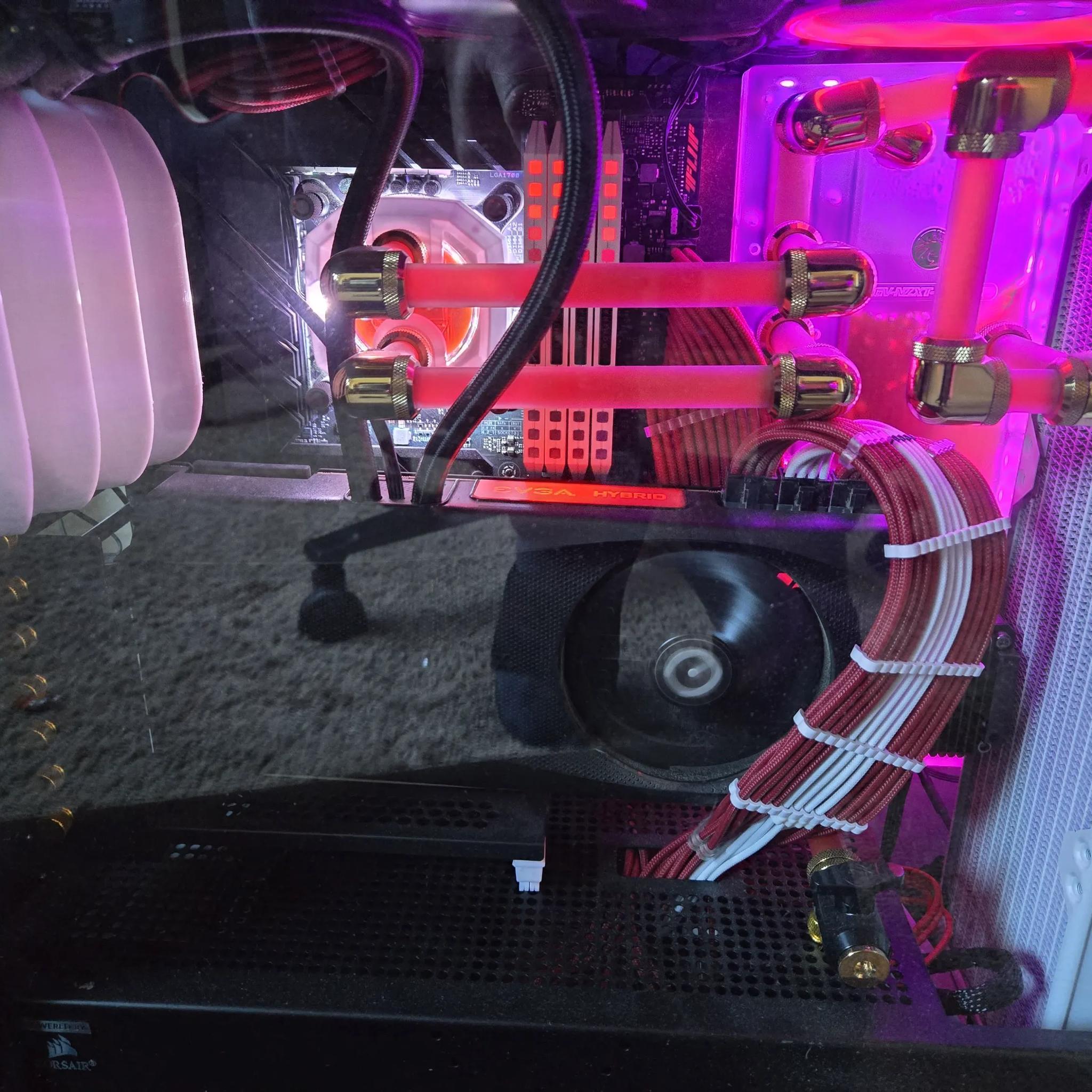 EVGA GeForce RTX 3090 FTW3 ULTRA HYBRID GAMING, 24G-P5-3988-KR - (Custom Noctua iPPM 2000 Fans)