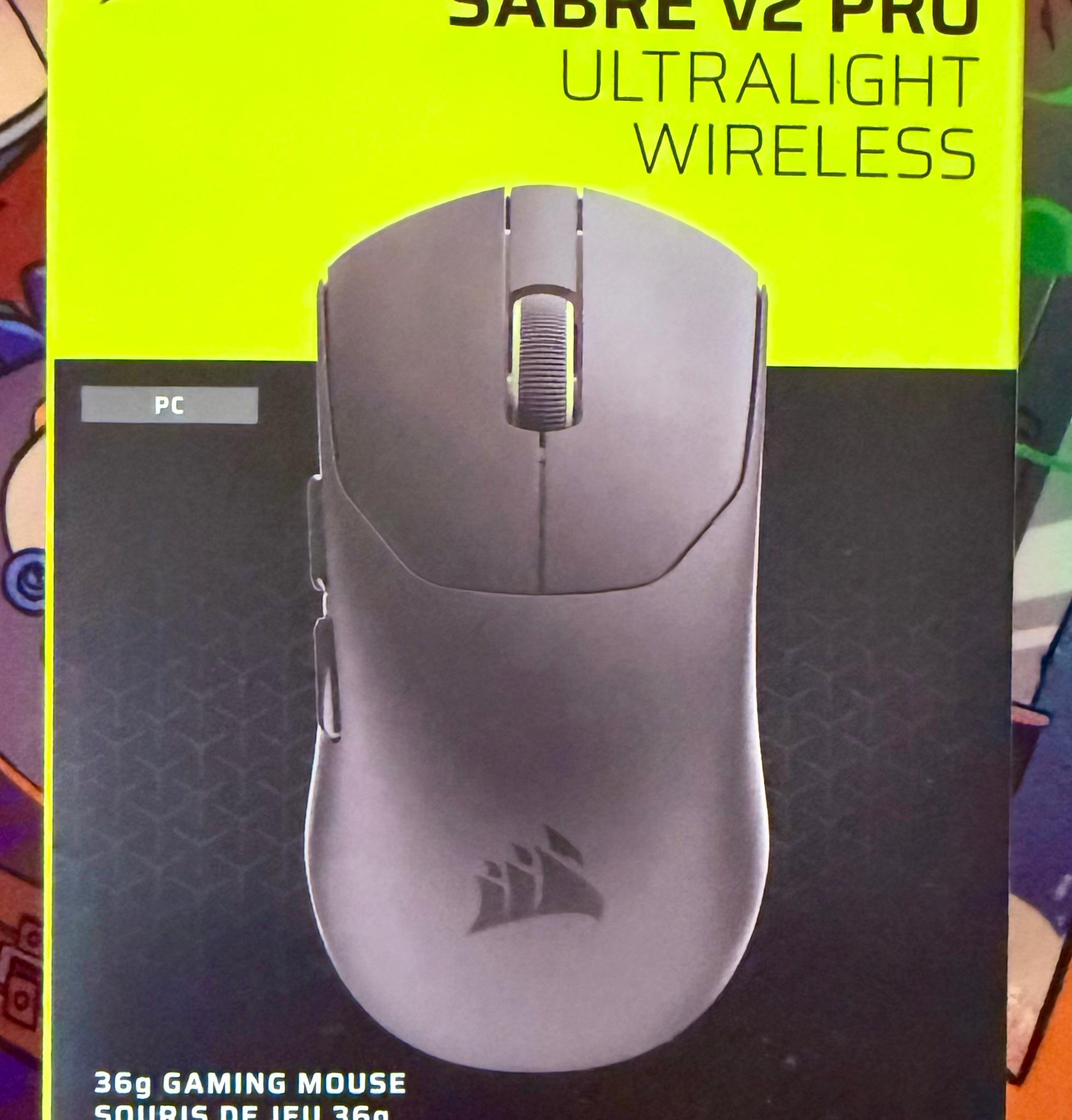 Corsair Sabre v2 PRO Ultralight FPS Wireless Gaming Mouse