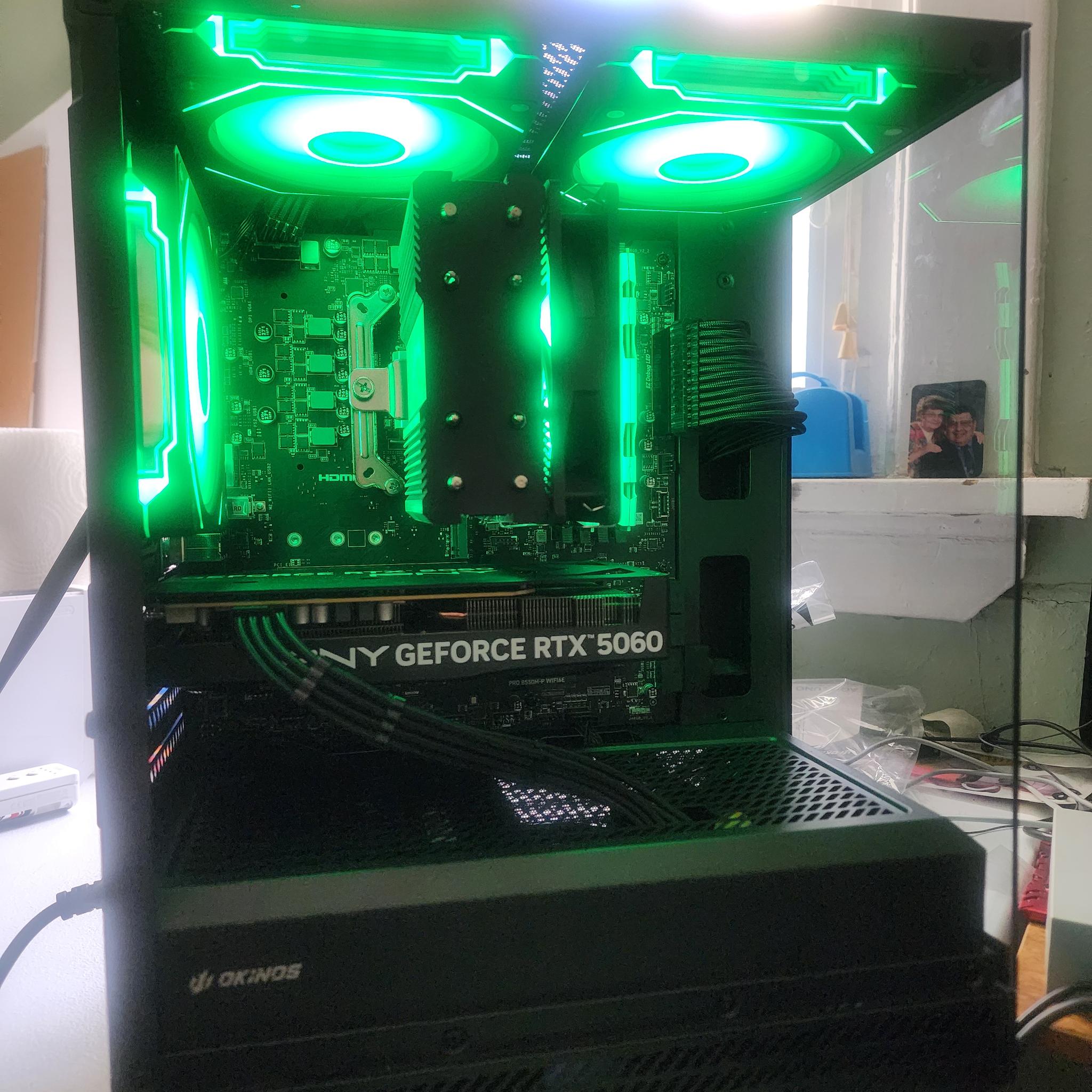 GeForce RTX 5060 Custom Gaming PC - Ryzen 5 3600