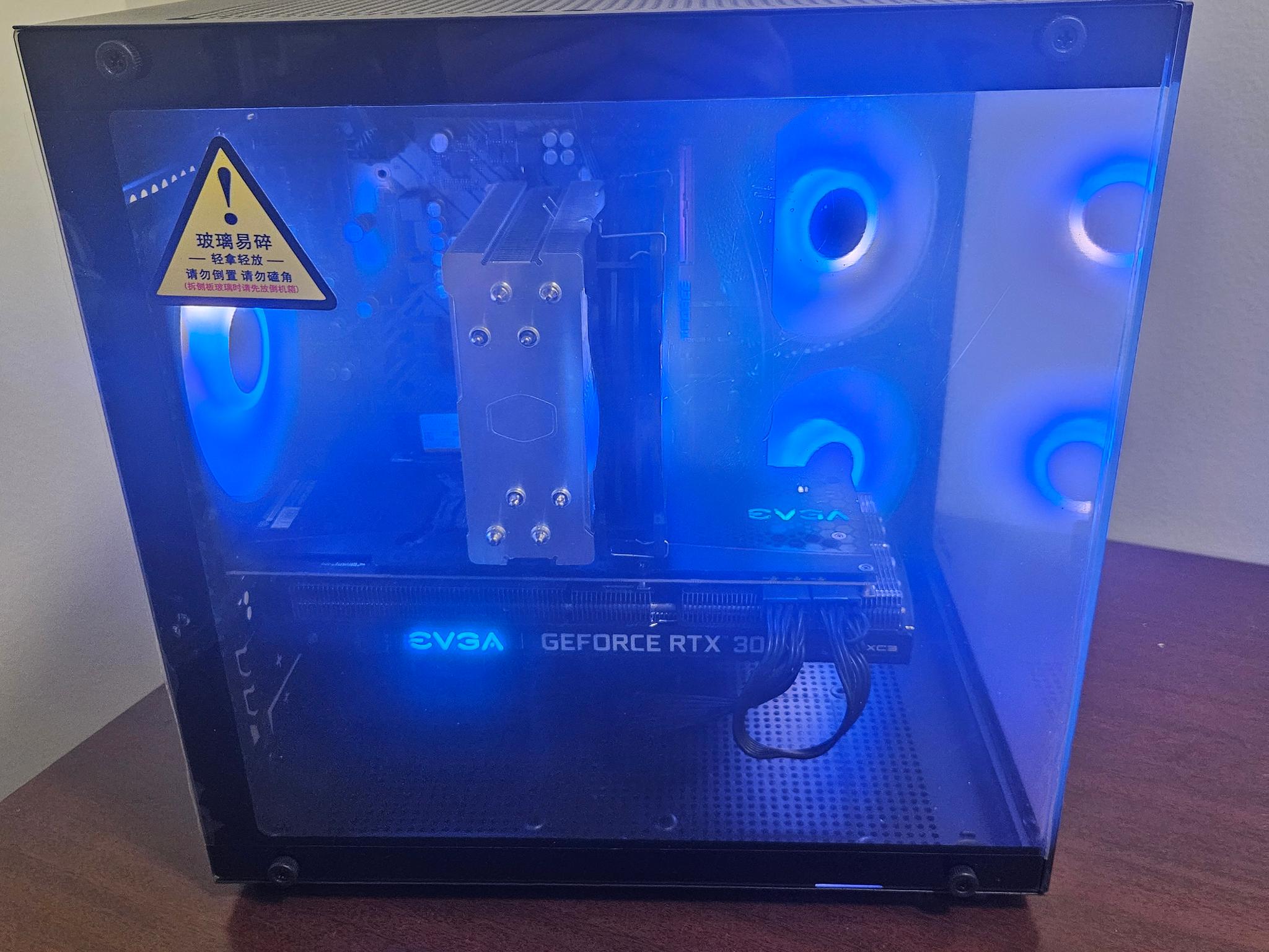 Ryzen 7500f RTX 3080 1tb SSD 16gb Ram Gaming PC