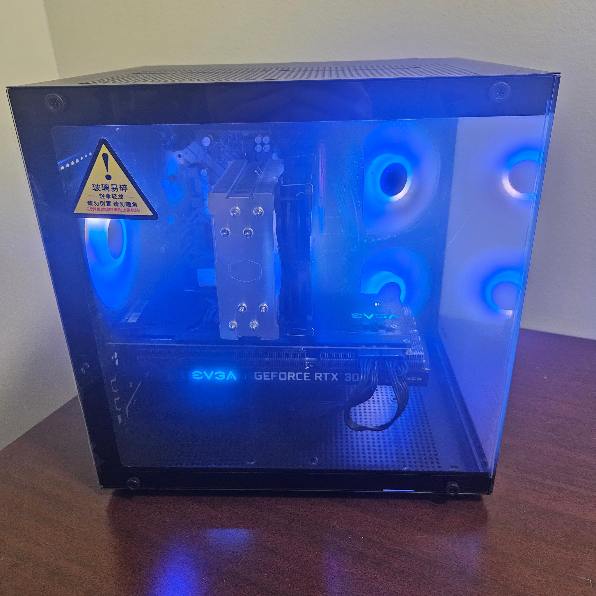 Ryzen 7500f RTX 3080 1tb SSD 16gb Ram Gaming PC