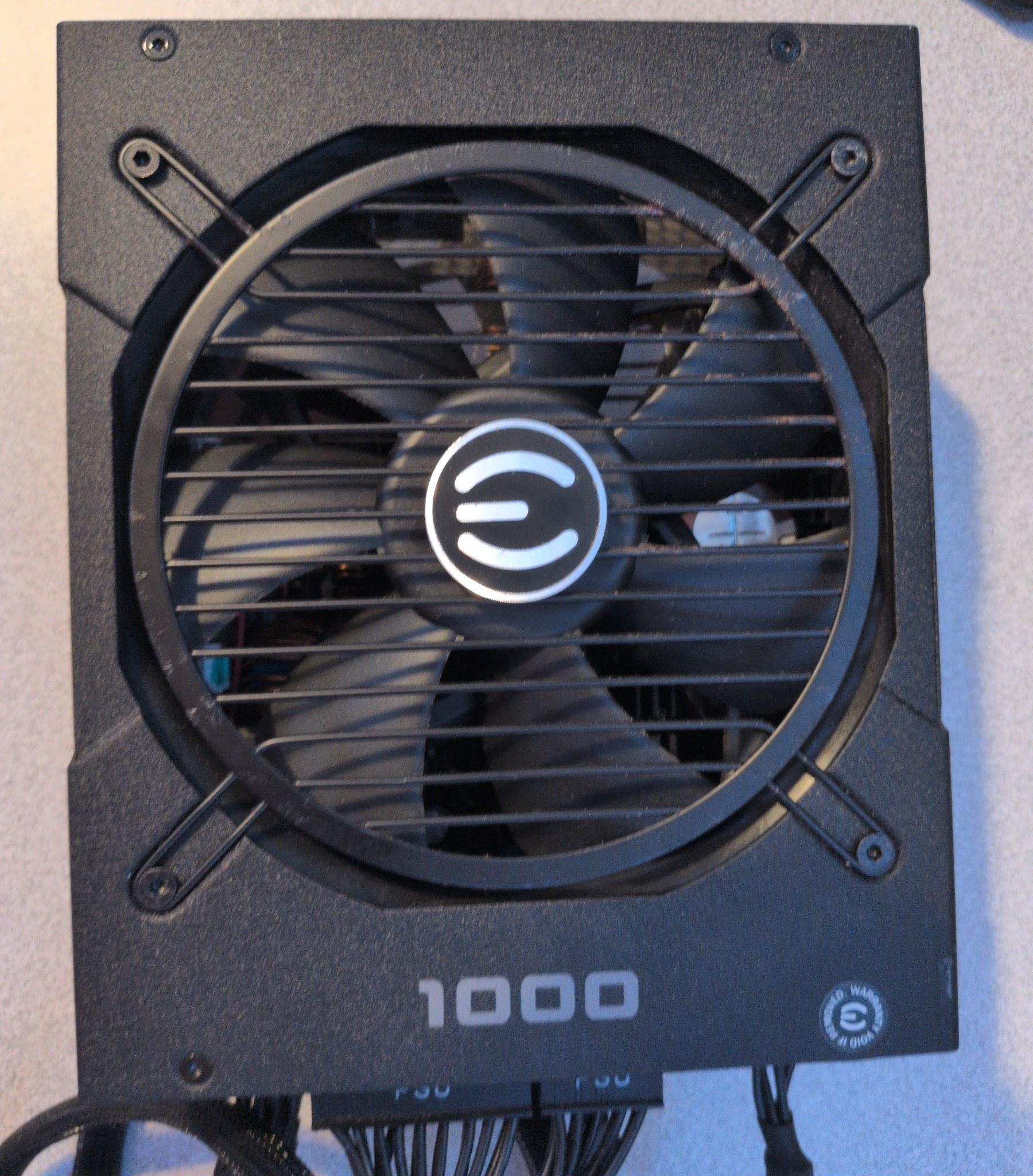 EVGA SuperNOVA 1000 G+ 1000W Gold Modular PSU Box Cables