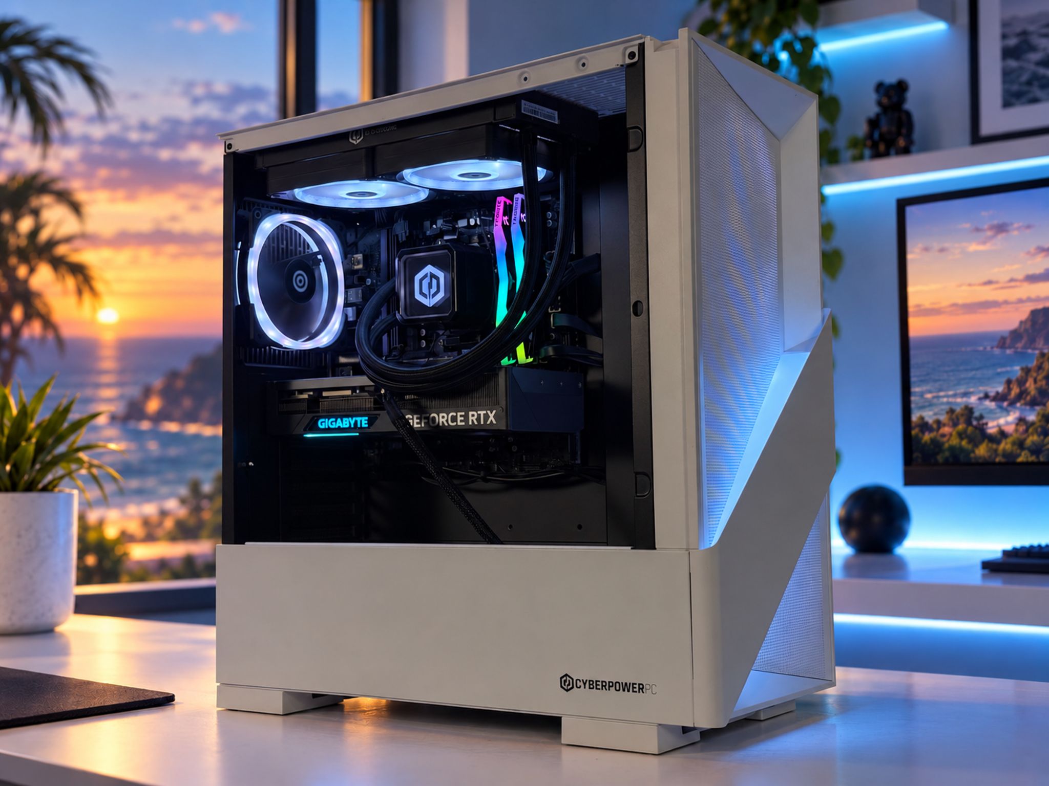 🌊 OASIS Gaming PC | RTX 4070 Super | Ryzen 7 7800X3D | 32GB DDR5 | 2TB NVME | WIFI + BT | FREE SHIP