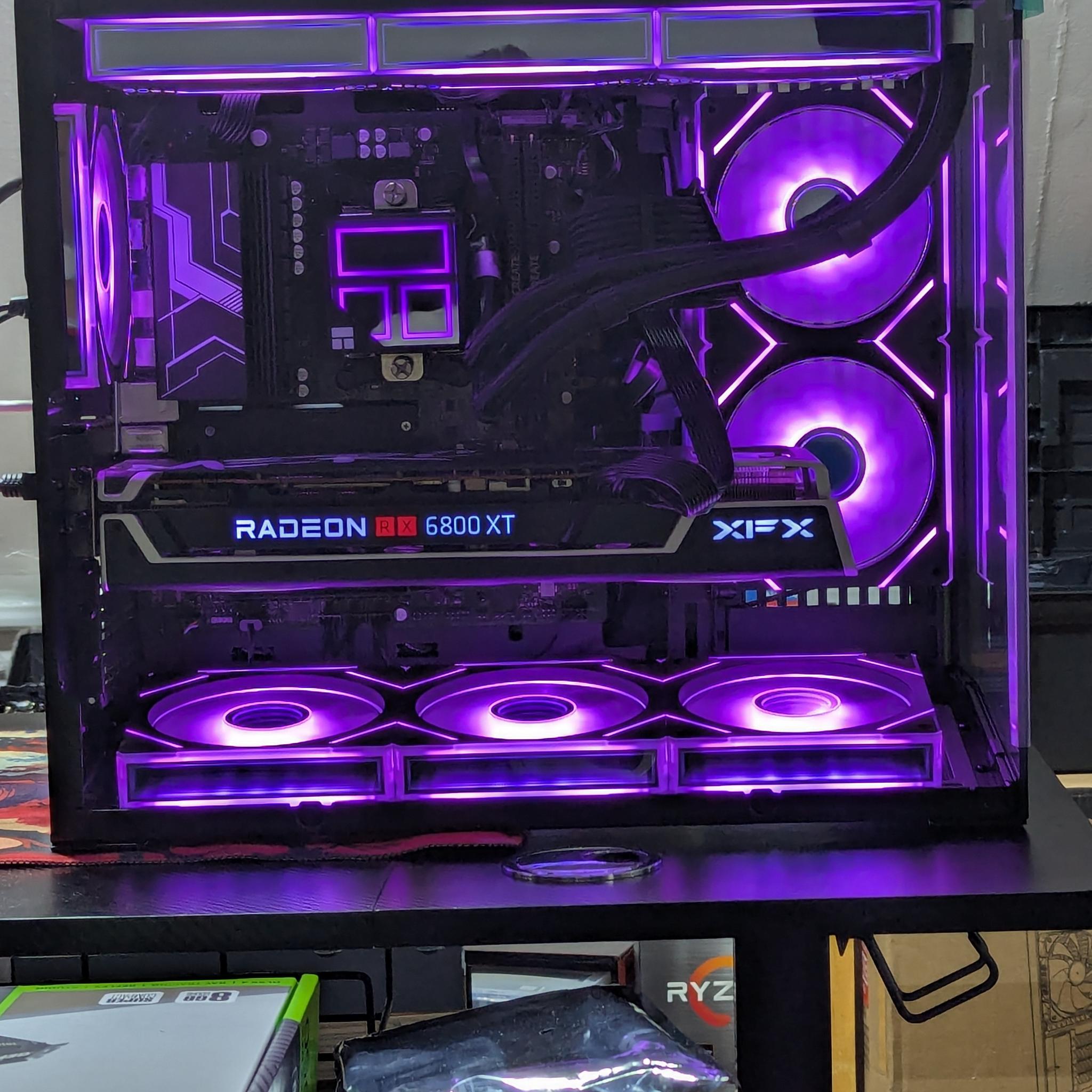 GAMING PC|AMD RYZEN 7 9700X|AMD RADEON RX 6800XT 16GB|32GB DDR5 6000|1TB NVME SSD|WINDOWS 11 PRO