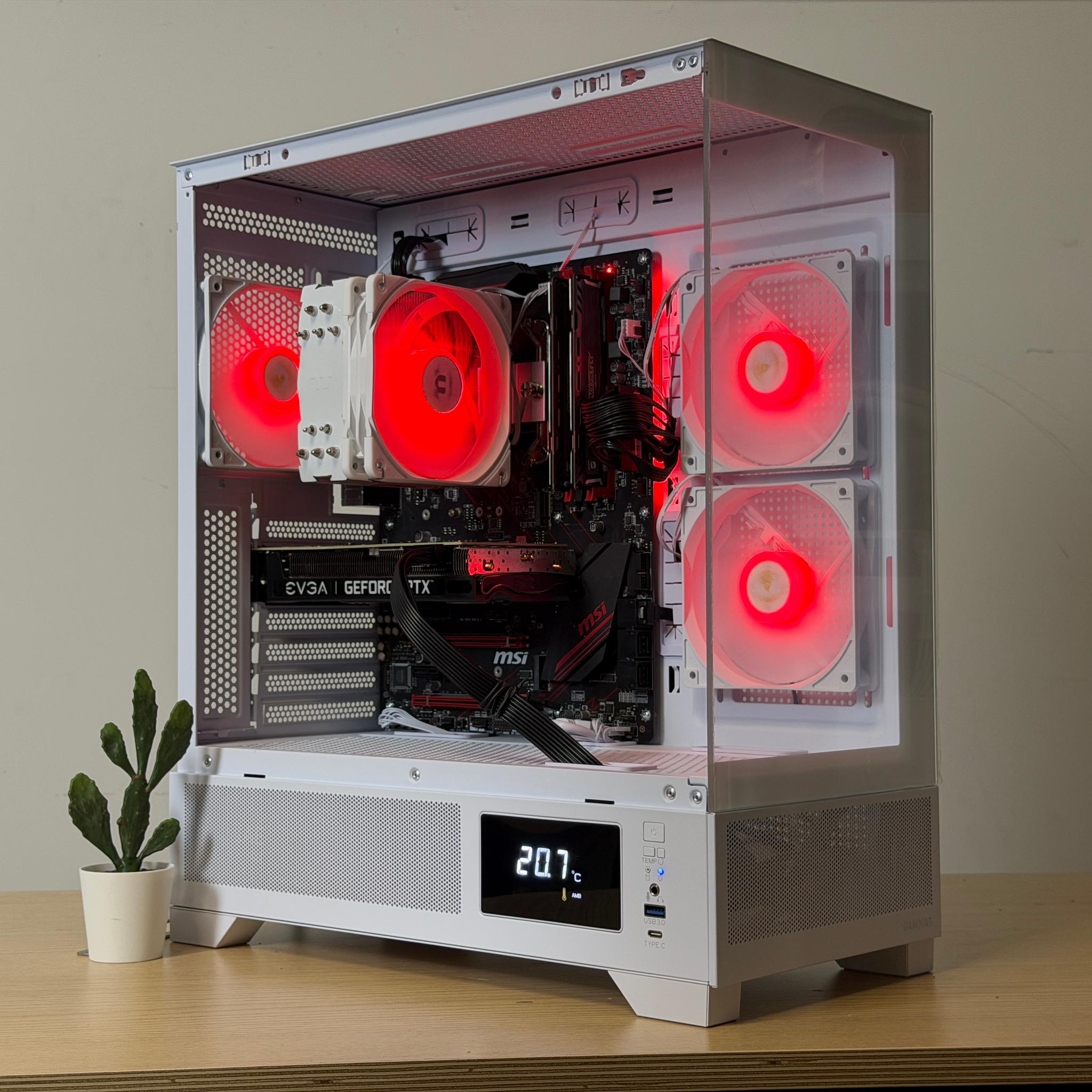 ⚪️ RTX 3060 12GB GAMING PC ⚪️ | RYZEN 5 5500 | 1TB SSD | 16GB RAM