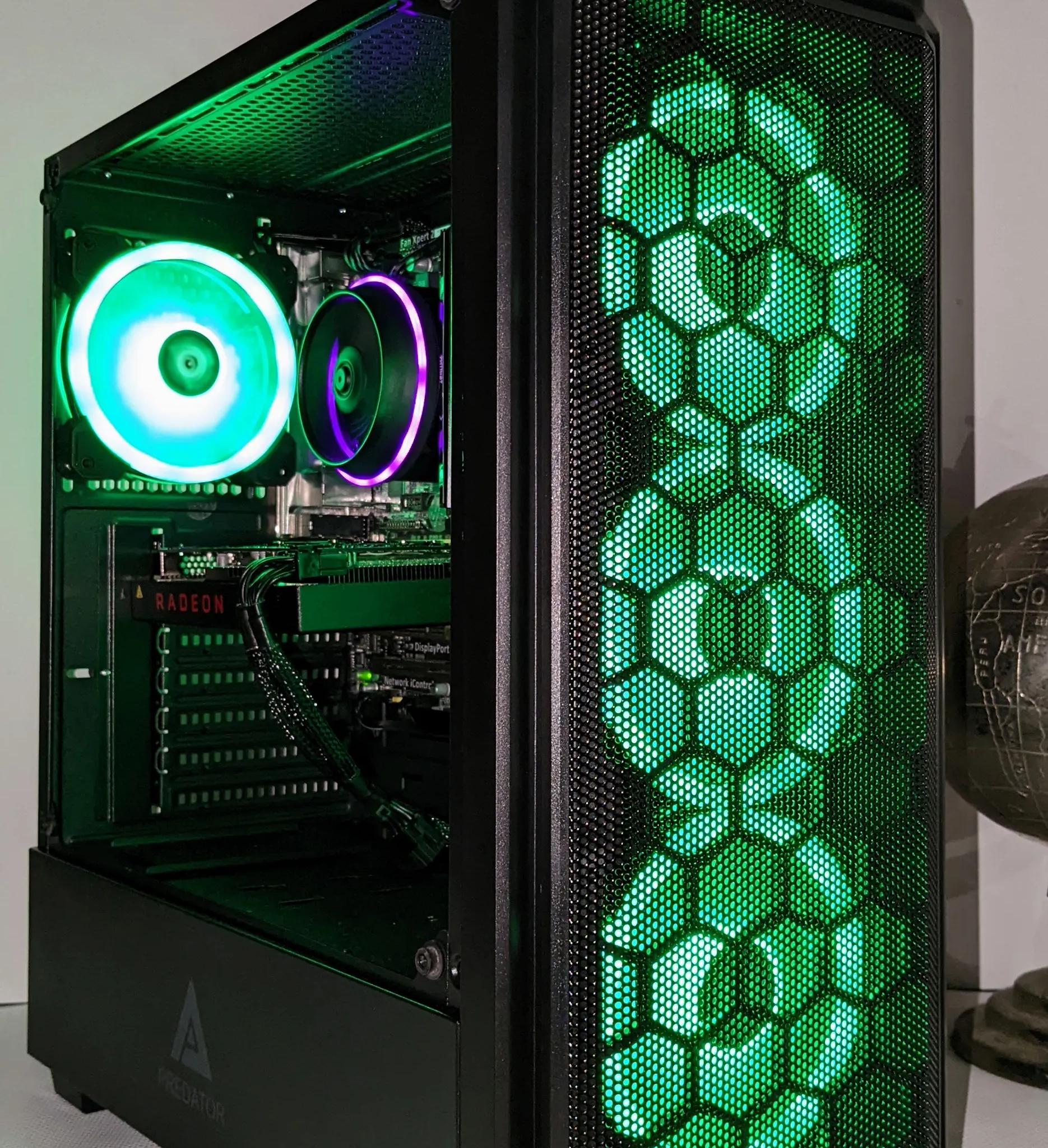 1080p Gaming PC| RX5300 (w/RDNA1)|16GB RAM| Intel Xeon=Core I7 cpu| 1TB SSD| Windows 11 Pro