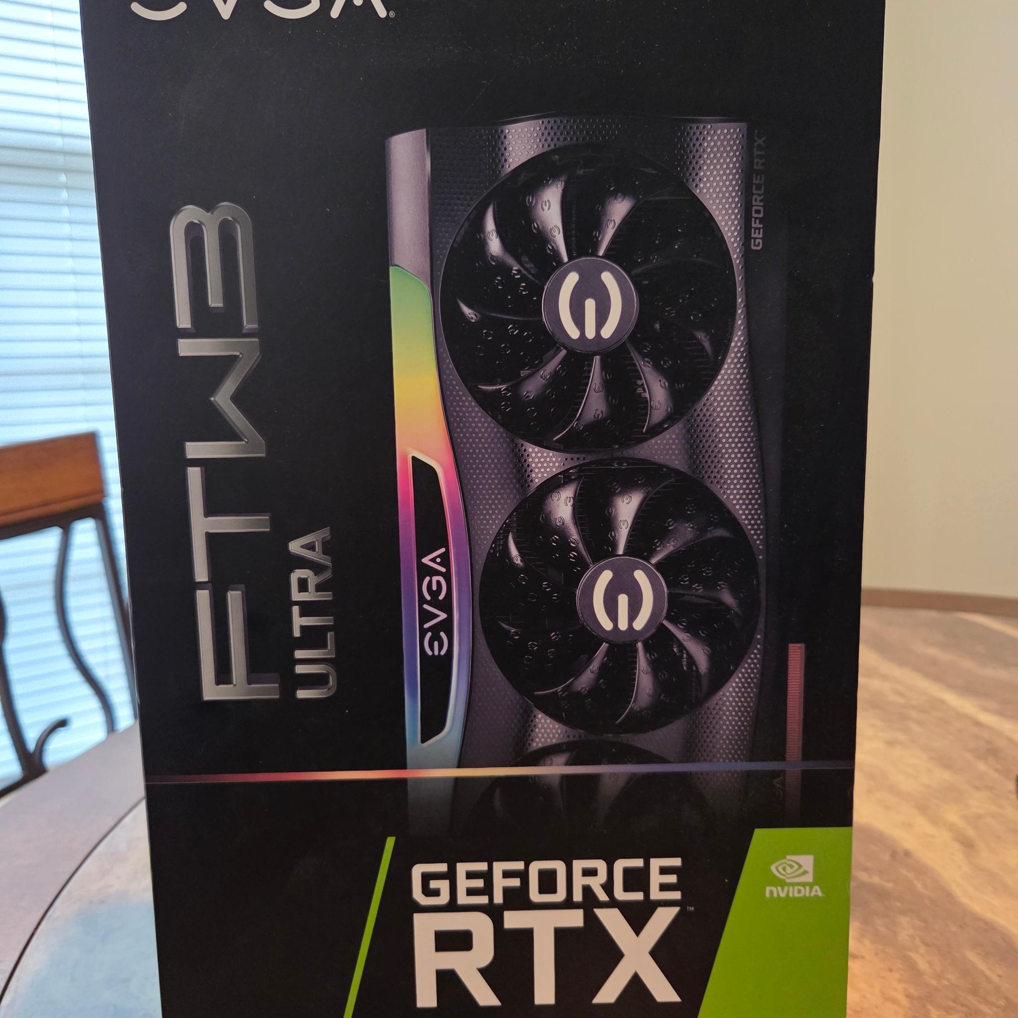 Nvidia EVGA 3080Ti FTW Ultra