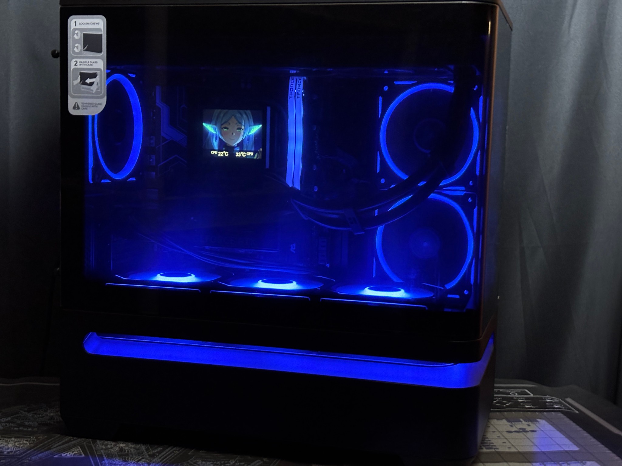 💙STUNNING PC💙 RTX 5060 | Ryzen 7600X | 16gb DDR5 | 1 TB M.2 SSD