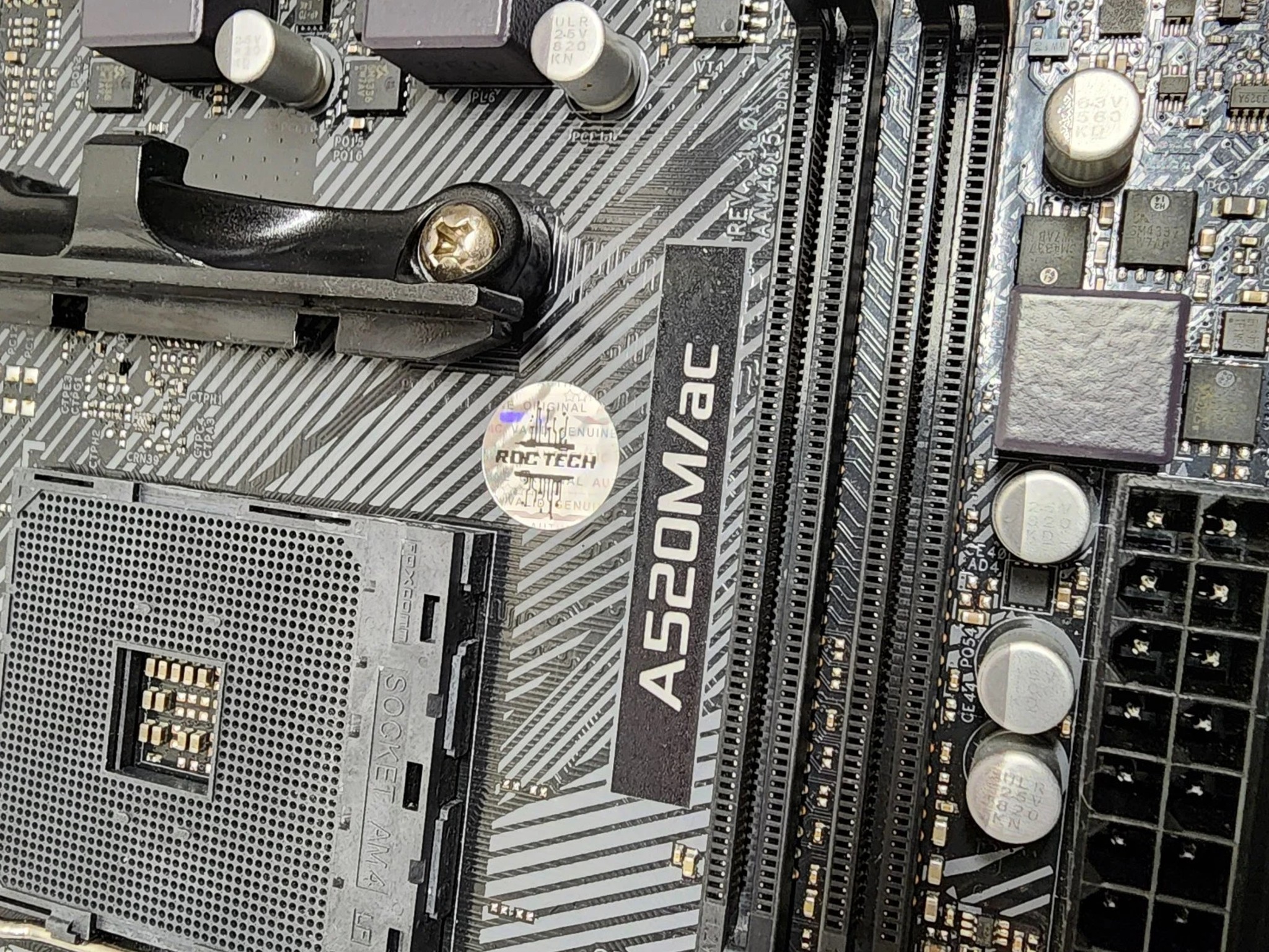 ASROCK A520M/AC WIFI DDR4 AM4 MATX MOTHERBOARD