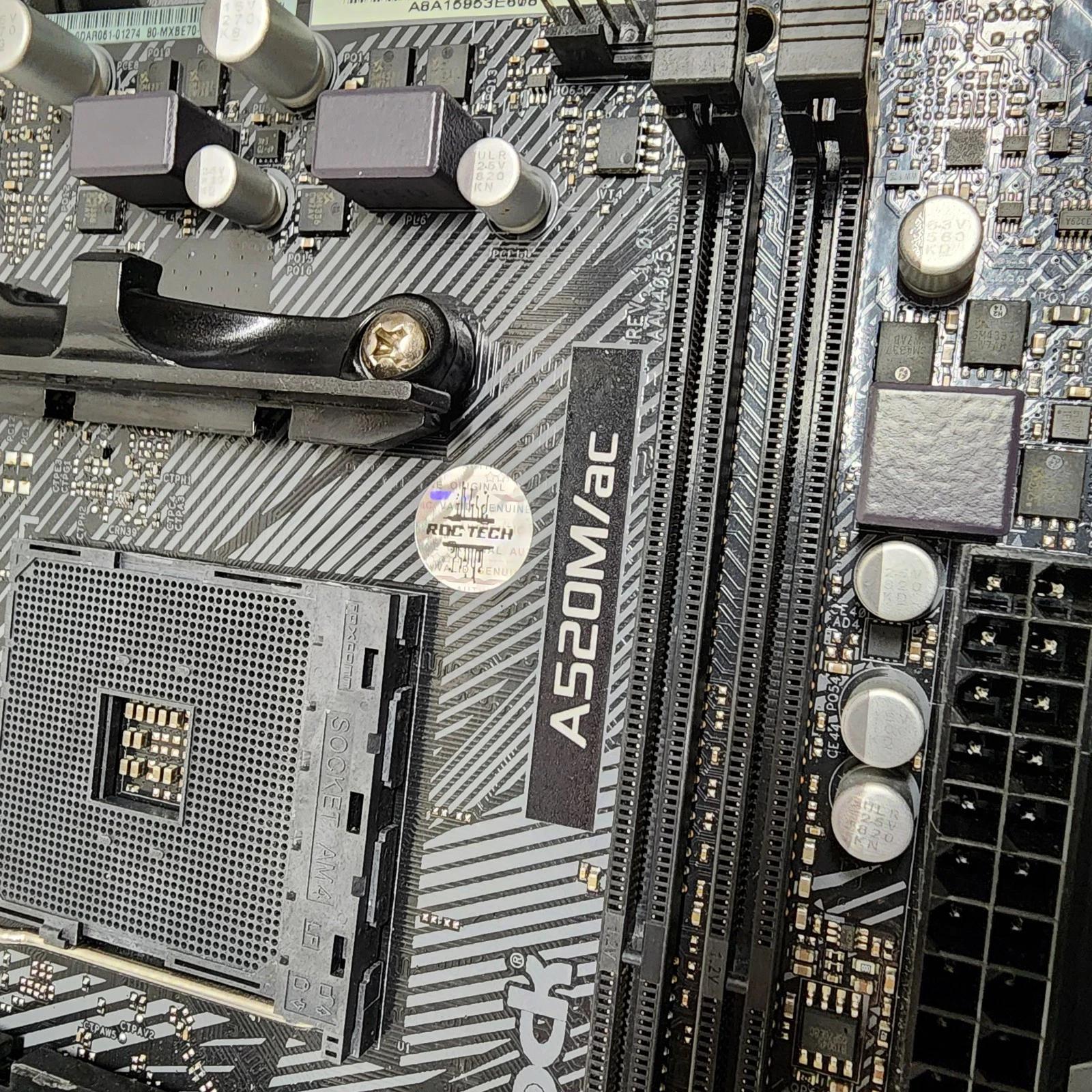 ASROCK A520M/AC WIFI DDR4 AM4 MATX MOTHERBOARD