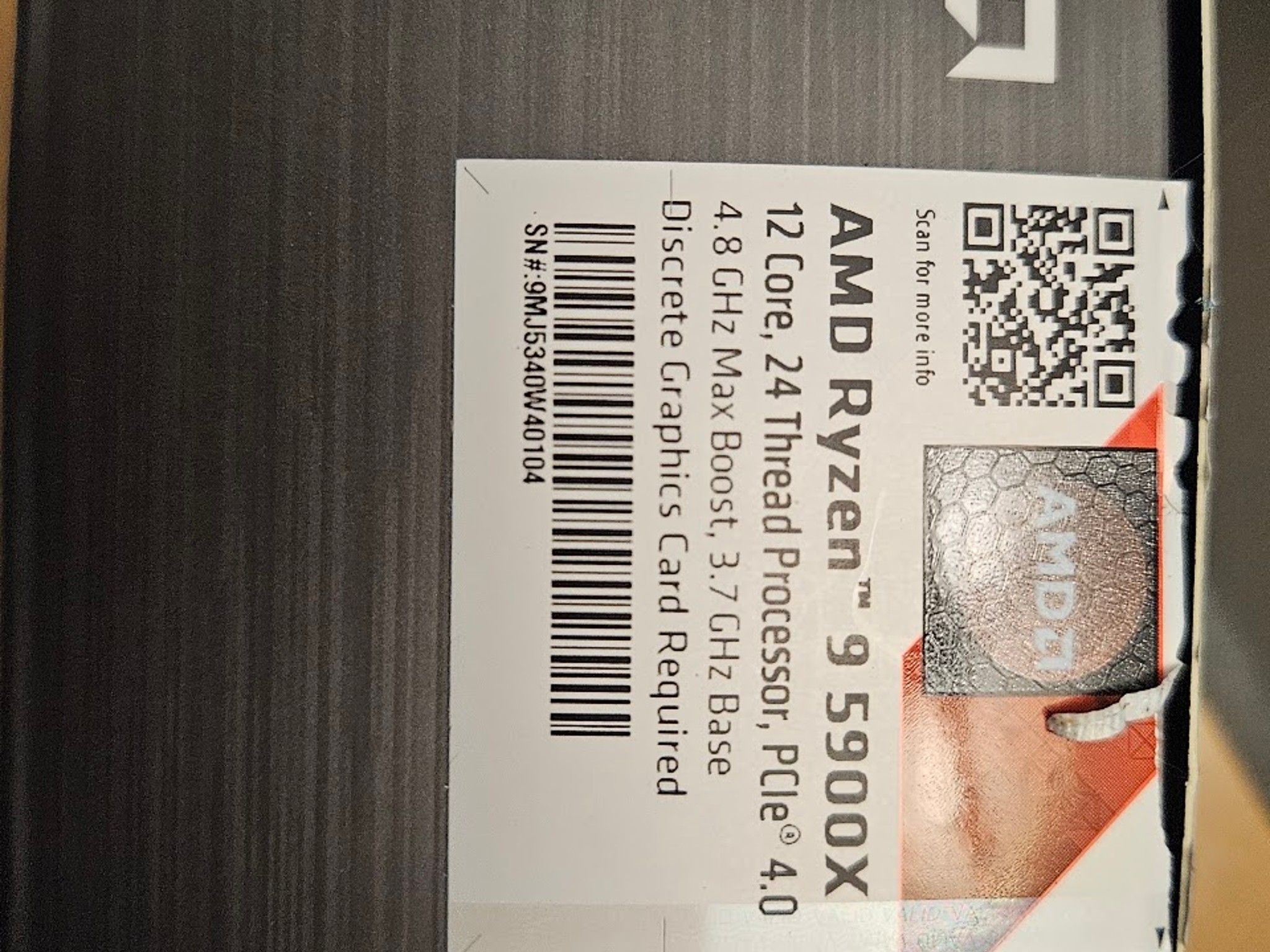 AMD Ryzen 9 5900X