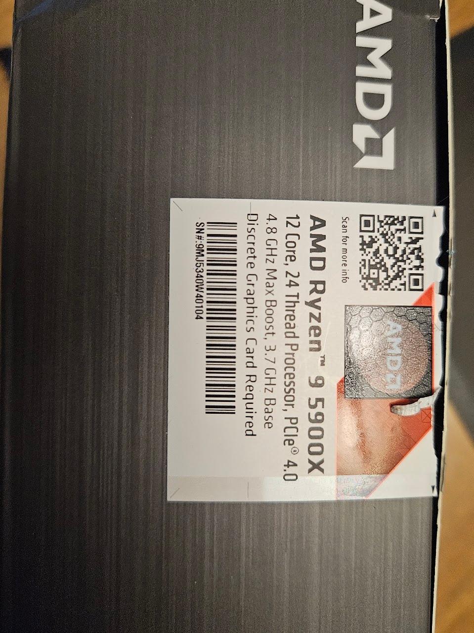AMD Ryzen 9 5900X