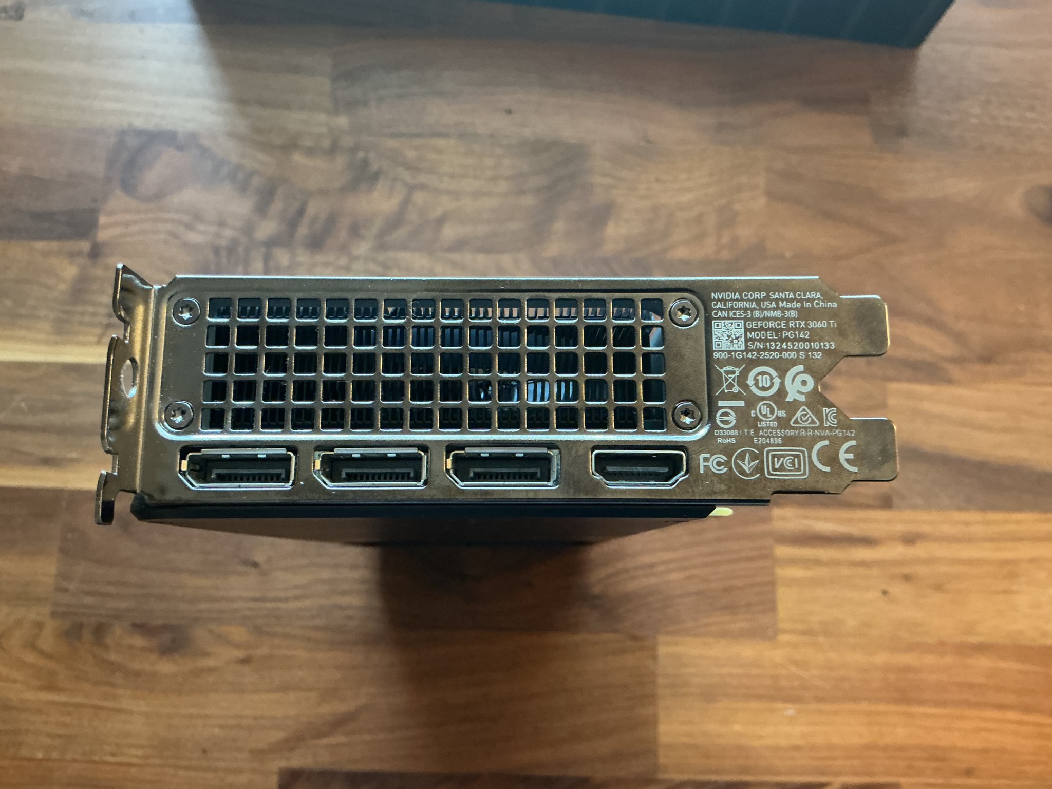 Nvidia RTX 3060 ti Founders Edition