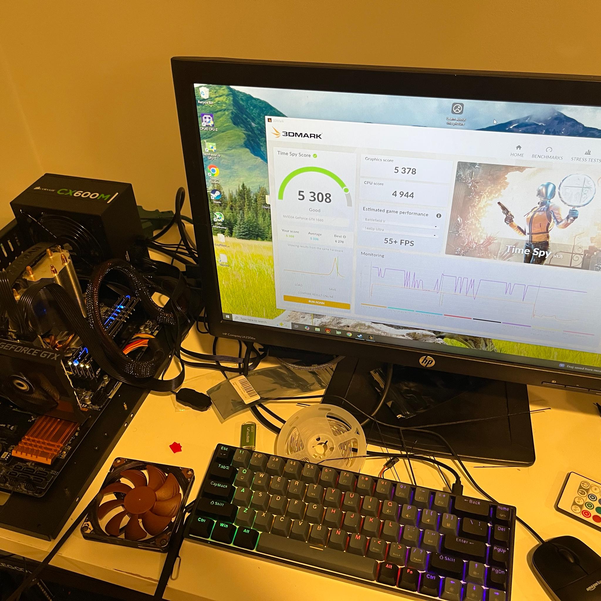 Bundle - Nvidia GTX 1660 GPU Graphics card - Intel 6700k - 32GB RAM/PSU/SSD - BYO case bundle