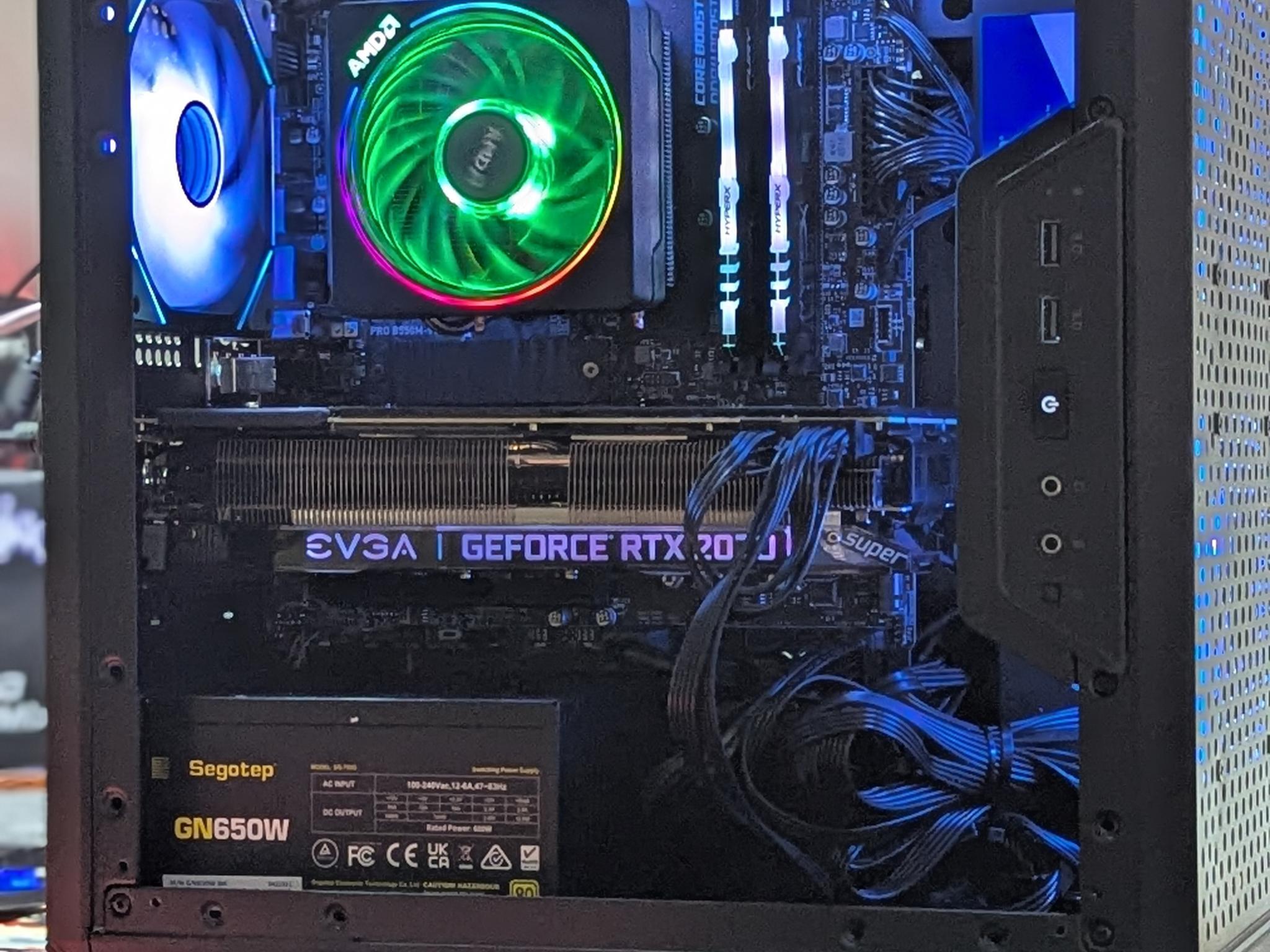 Gaming PC|AMD Ryzen 5 5600|EVGA GEFORCE RTX 2070 SUPER|1TB NVME SSD|16 GB DDR4 3200 |Windows 11 Home