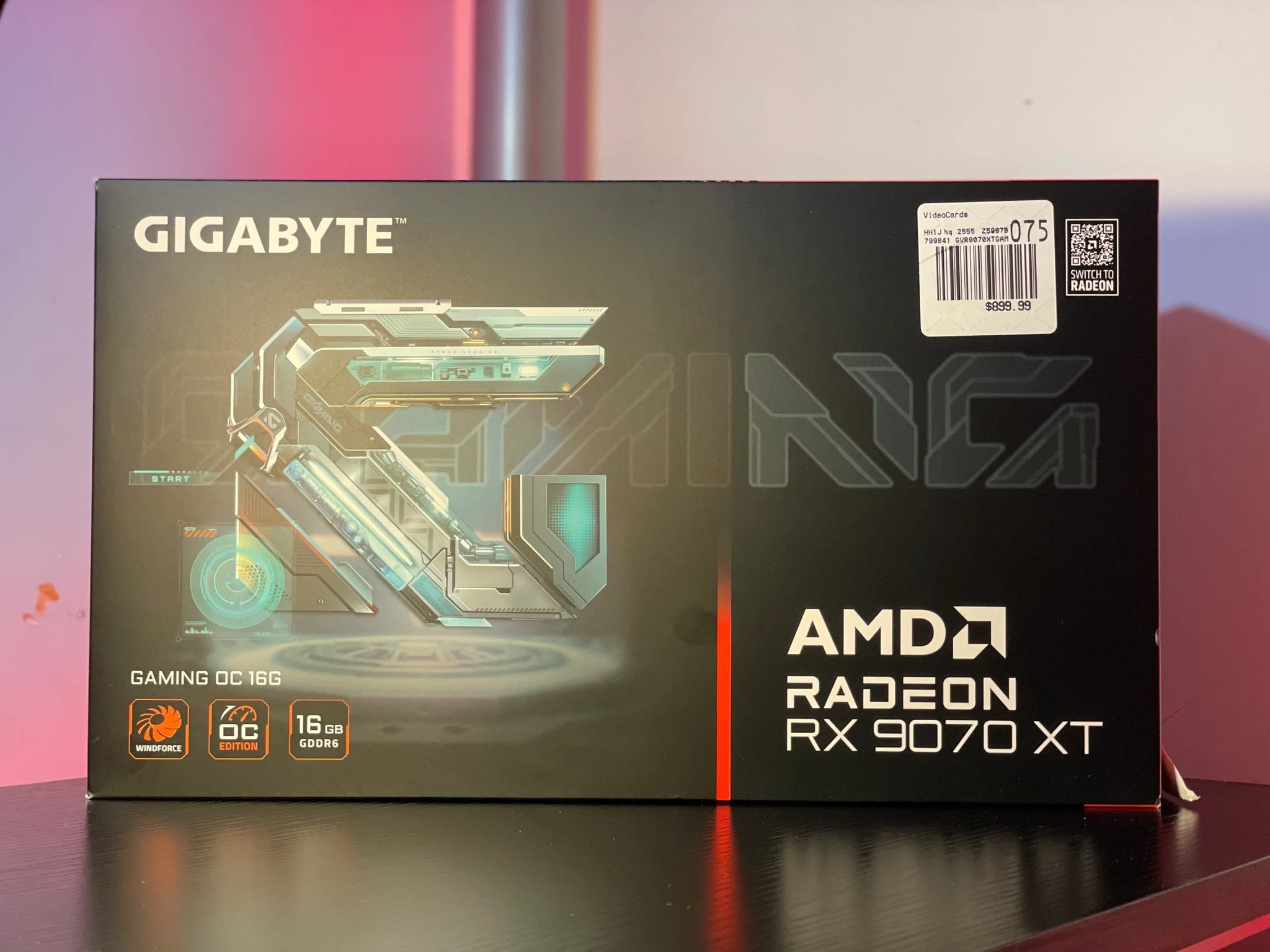 Brand New! AMD RX 9070 XT 16GB Gigabyte Gaming OC