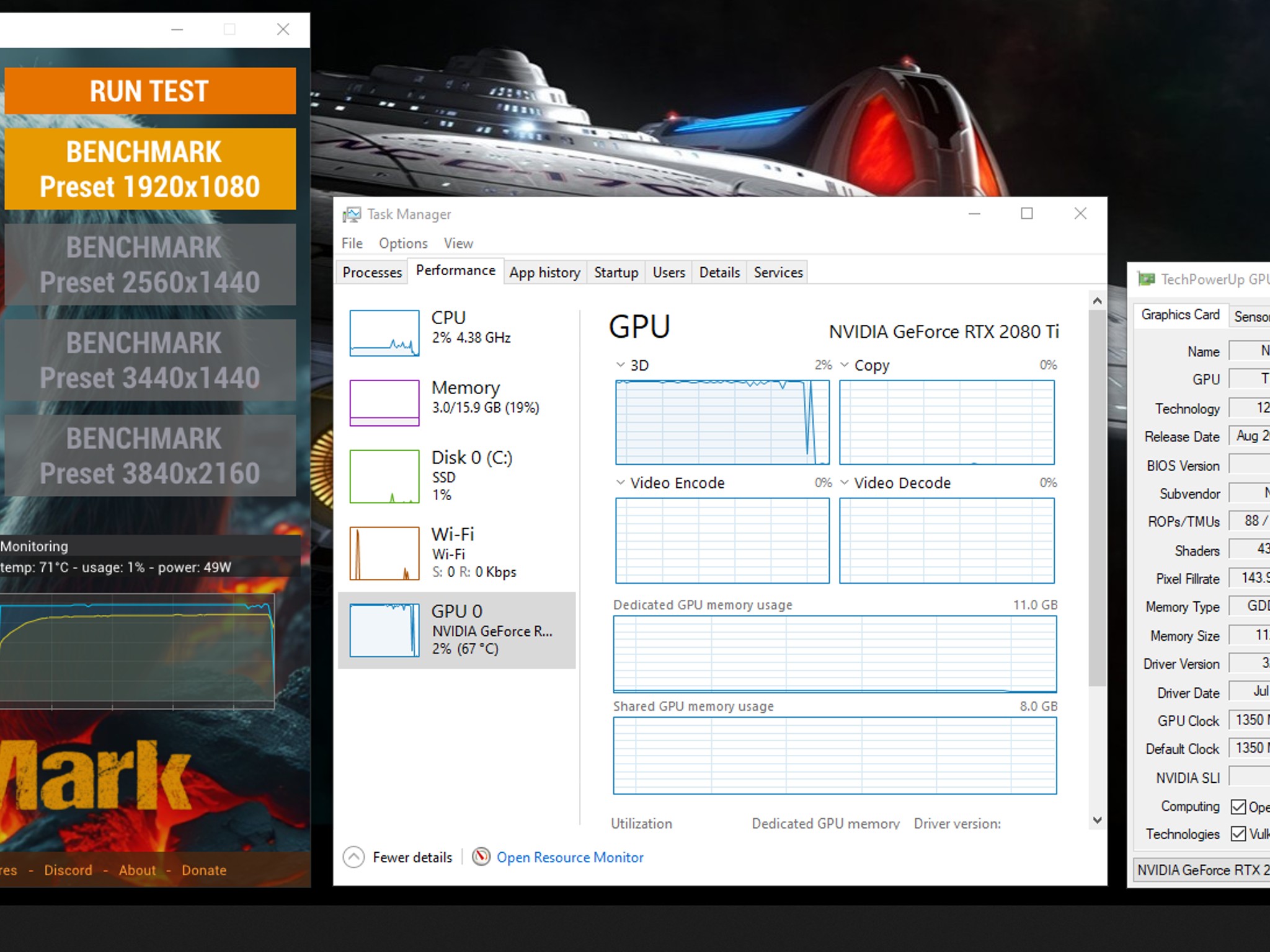 NVIDIA GeForce RTX 2080 Ti Founders Edition 11GB GDDR6