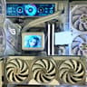 🤍❄️  RTX 5080 | R7 9800X3D | 32GB DDR5 | 2TB | Dual LCD | W11 Pro “FROST MIRAGE” PC |❄️🤍
