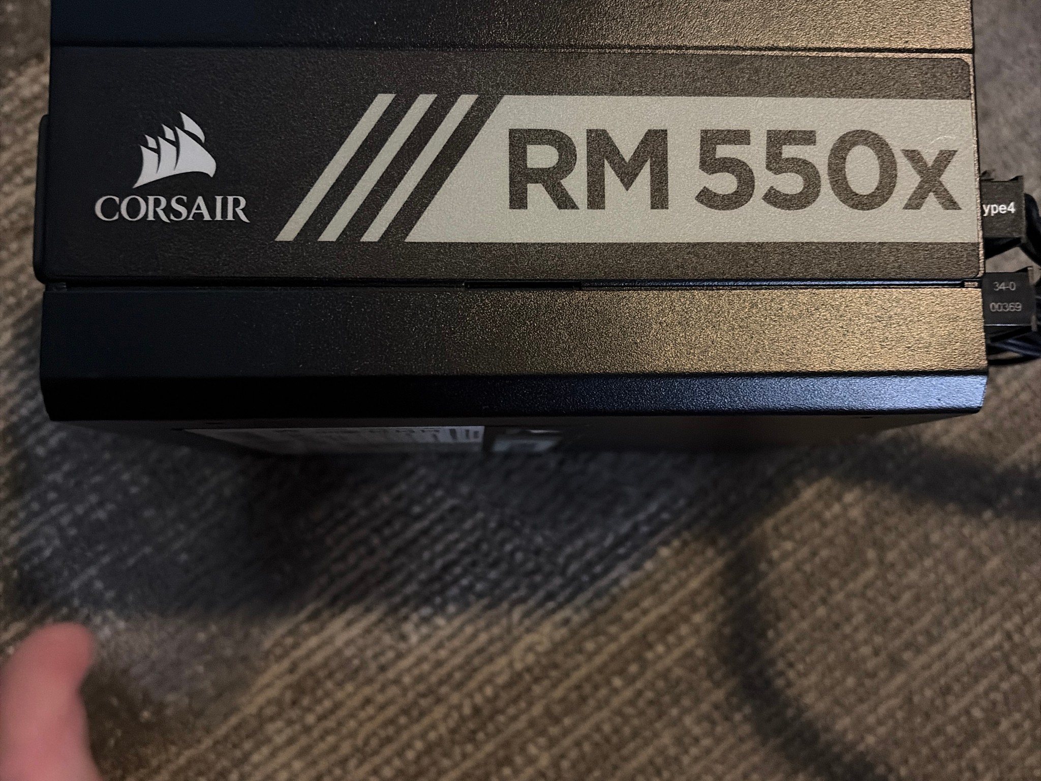 CORSAIR RM550x 80 PLUS Gold Fully Modular ATX Power Supply