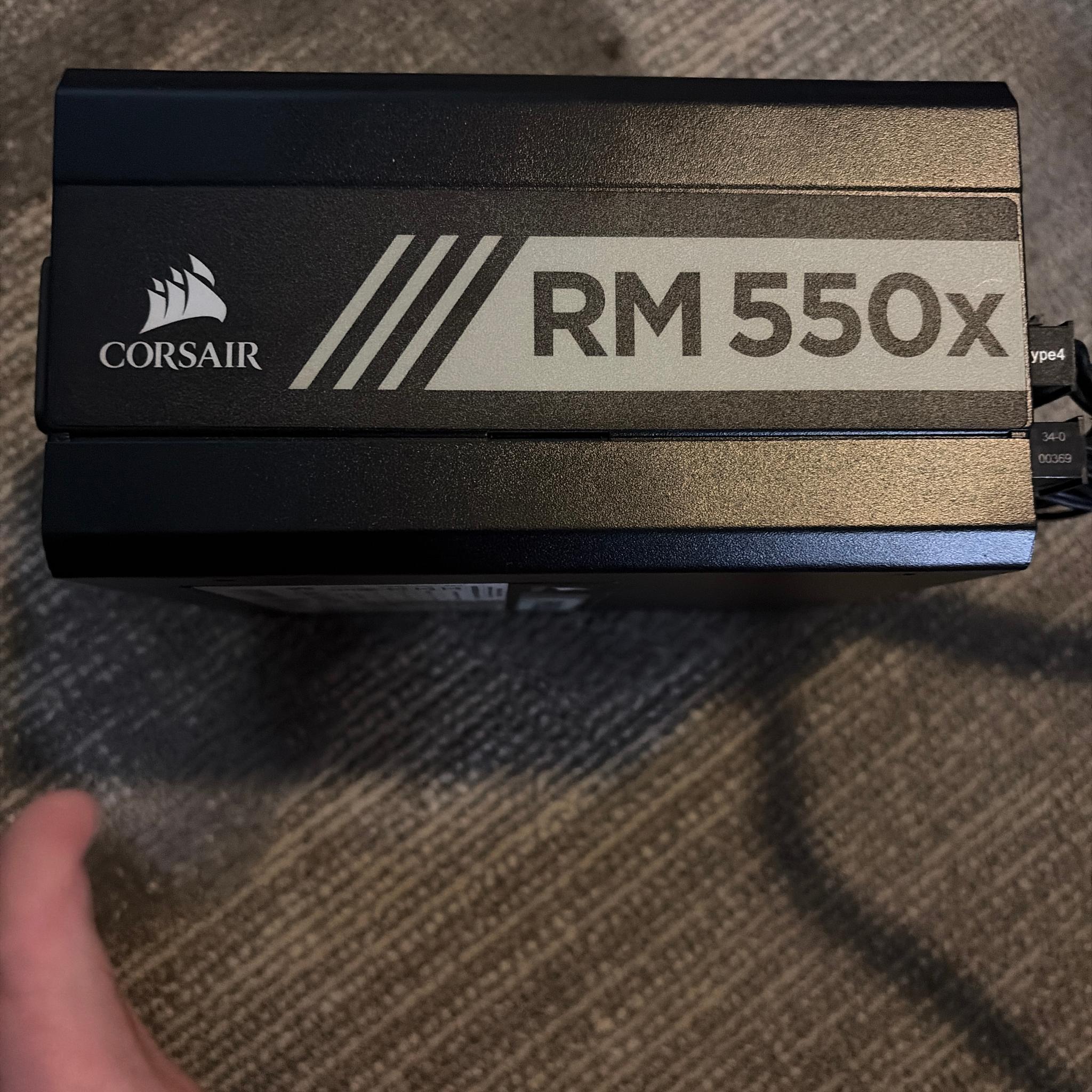 CORSAIR RM550x 80 PLUS Gold Fully Modular ATX Power Supply