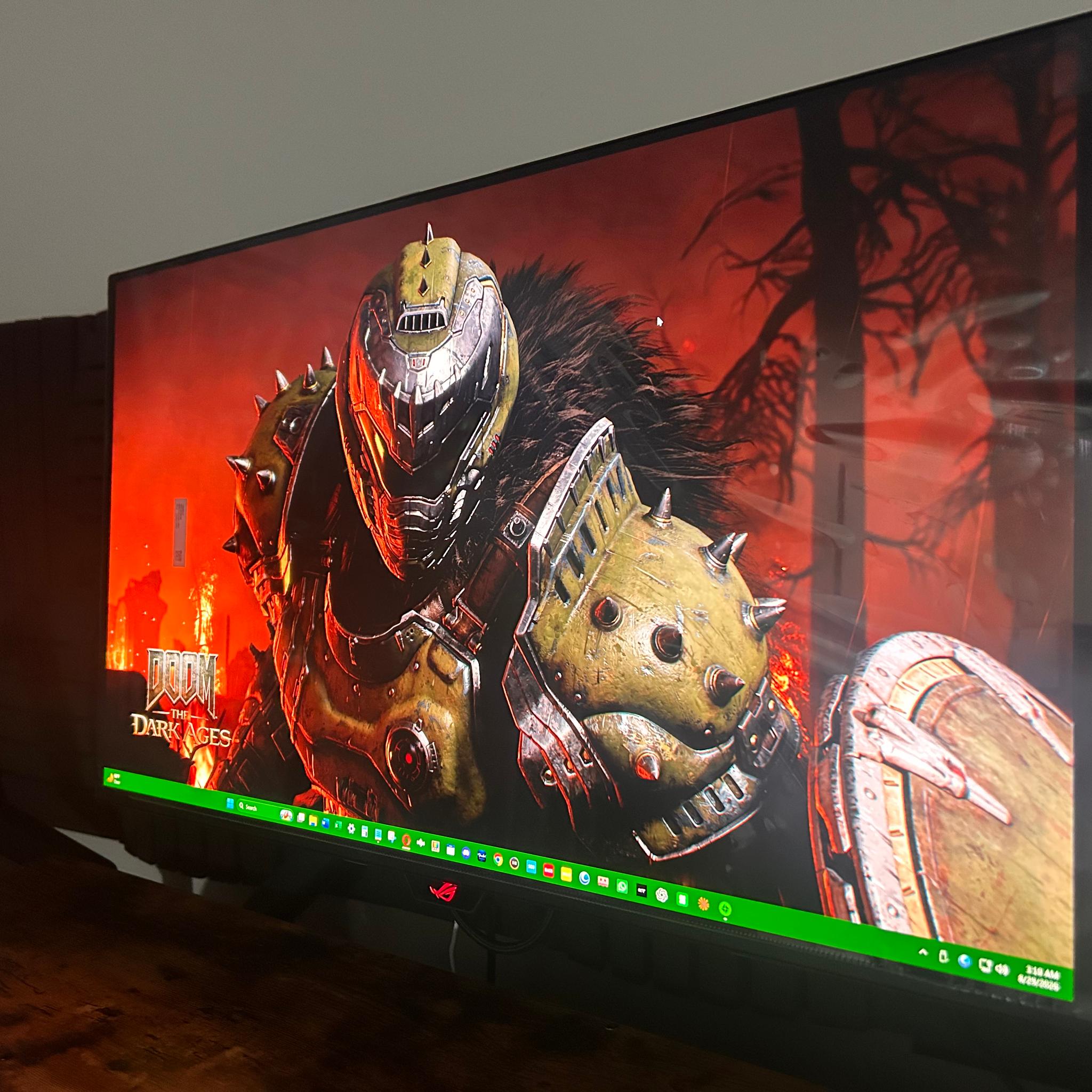 ASUS ROG Swift 32" OLED 4K (3840 x 2160) 240Hz Gaming Monitor (PG32UCDM) (0 HOURS USED)