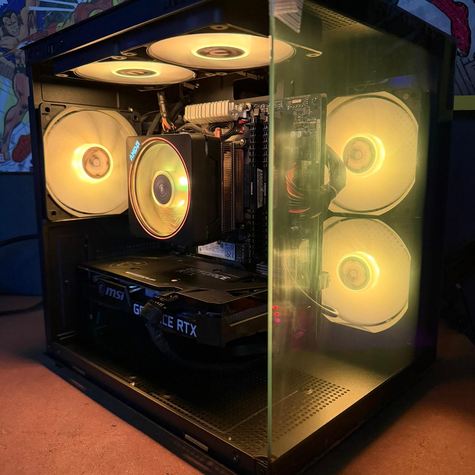 RTX 3060 12GB | Ryzen 7 3700X | Gaming PC | 2TB Storage | Wifi