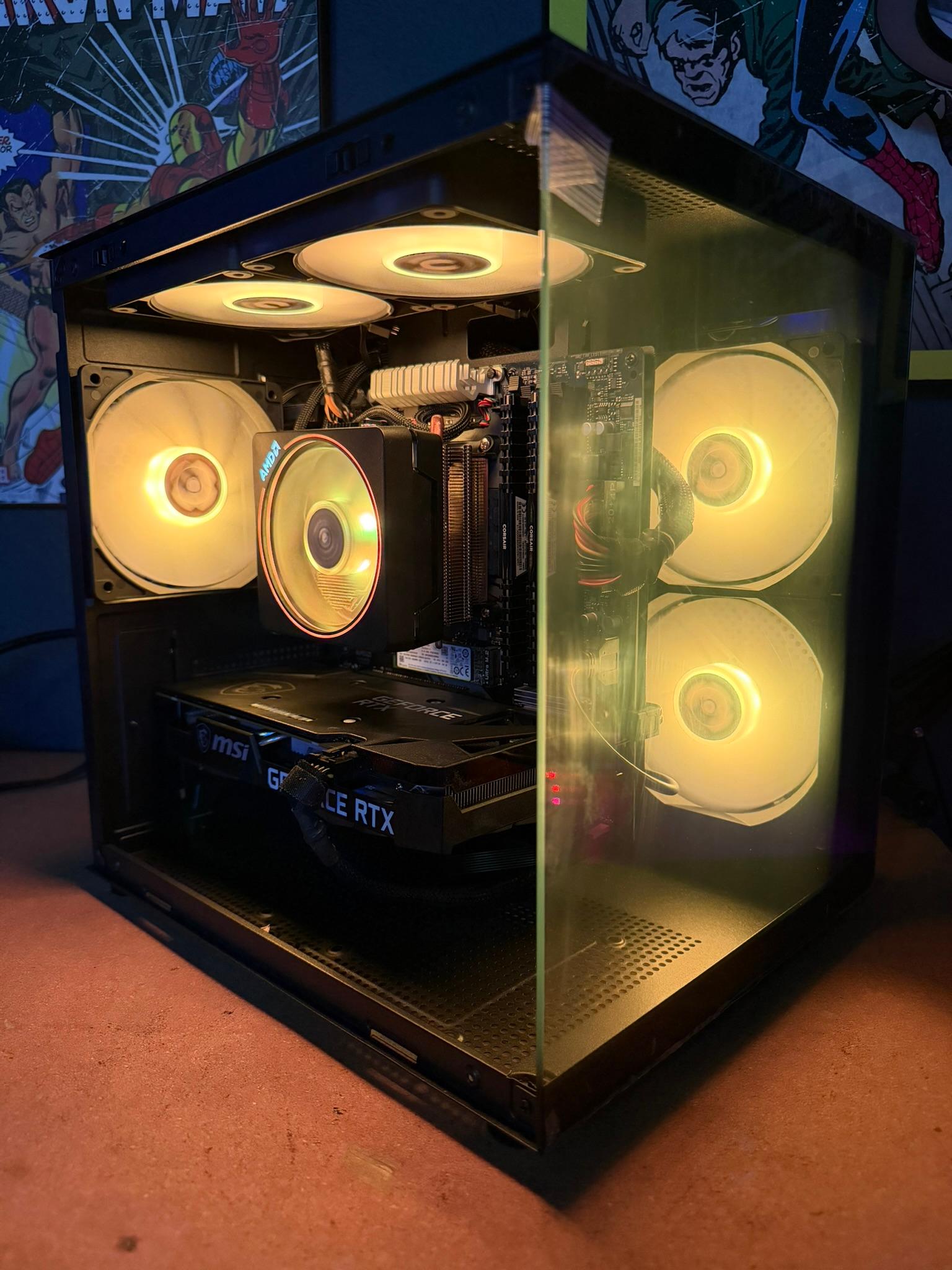 RTX 3060 12GB | Ryzen 7 3700X | Gaming PC | 2TB Storage | Wifi