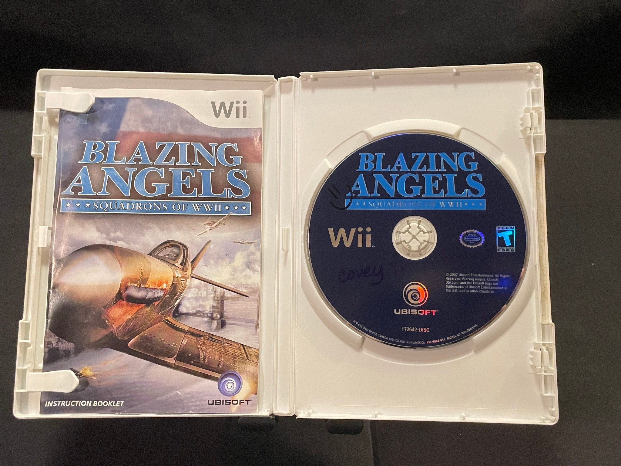 Wii Blazing Angels Squadrons of WWII
