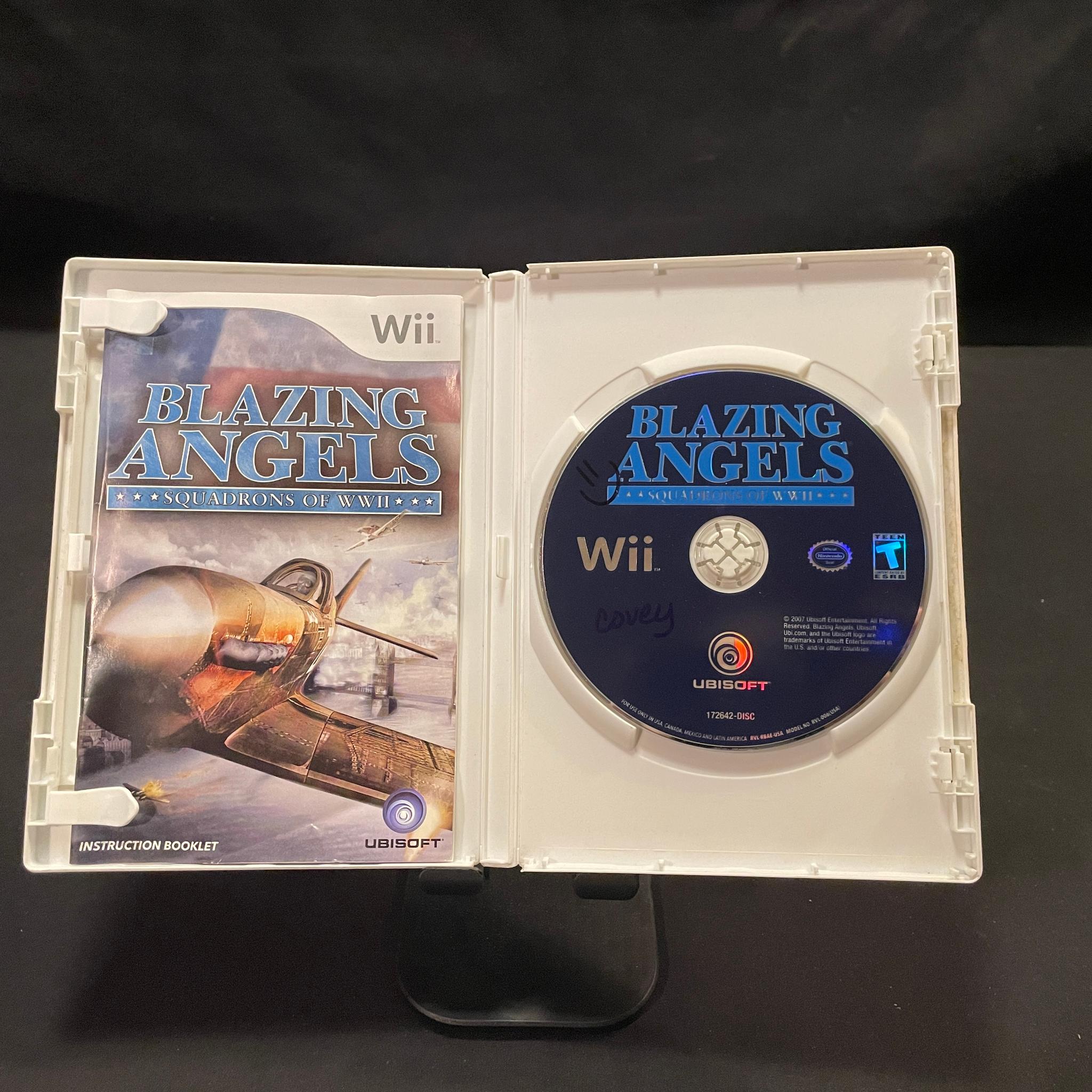 Wii Blazing Angels Squadrons of WWII