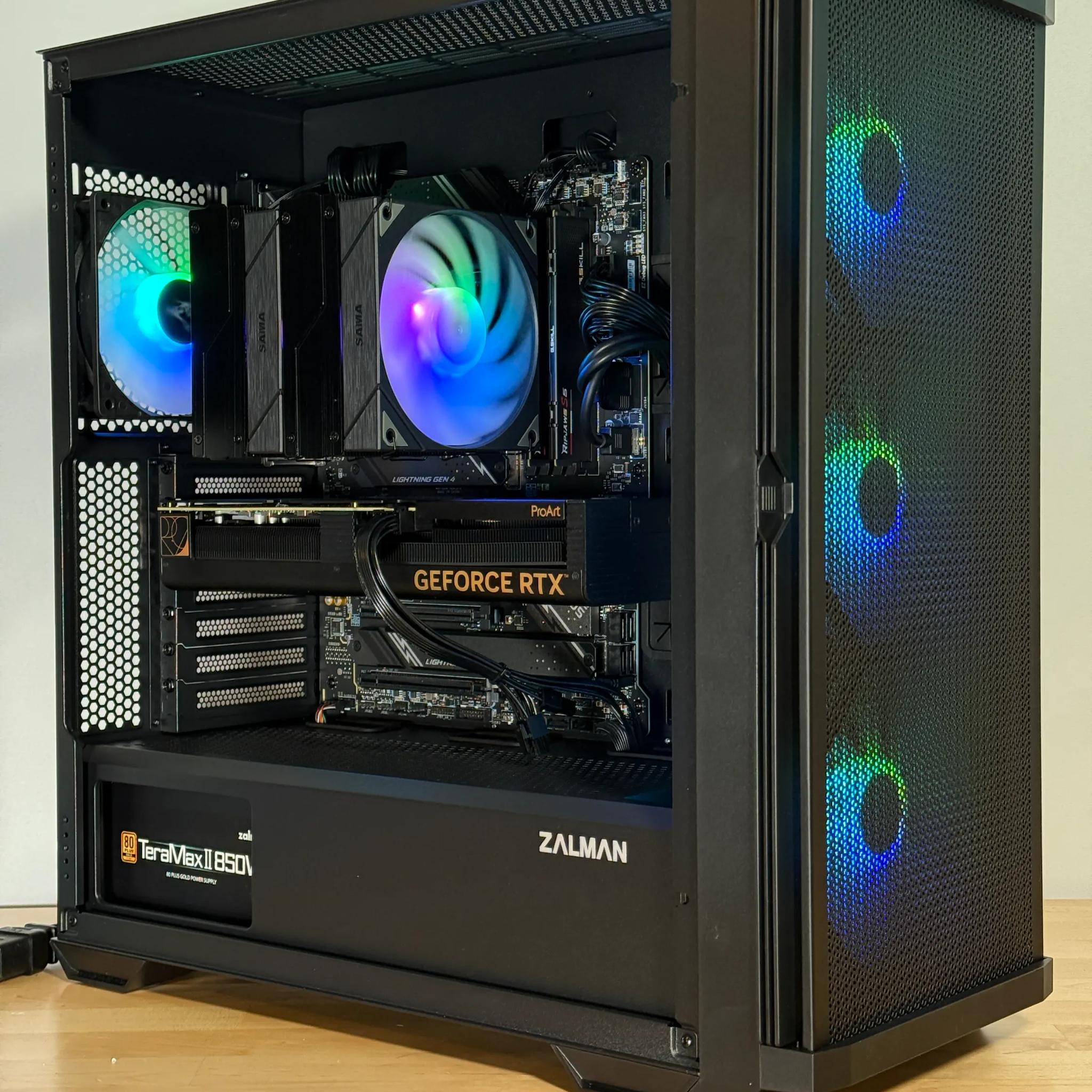 RTX 4070 Intel Core i7 12700k Gaming PC