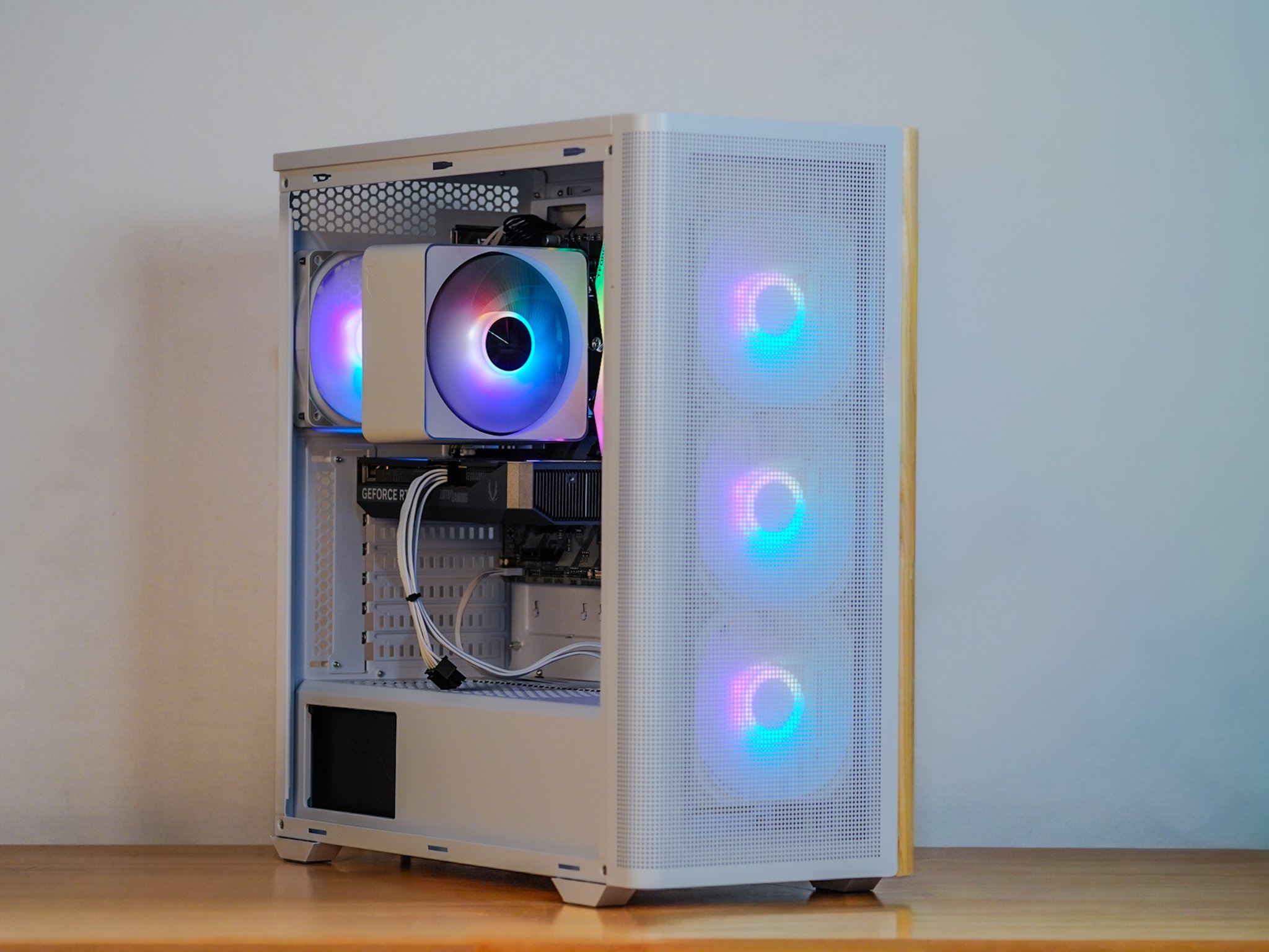"𝒩𝒰𝒞𝐼𝒰𝒮" Gaming Computer - Ryzen 5 5500, RTX 5060, 16GB DDR4 Ram (V6) by EXT PCs