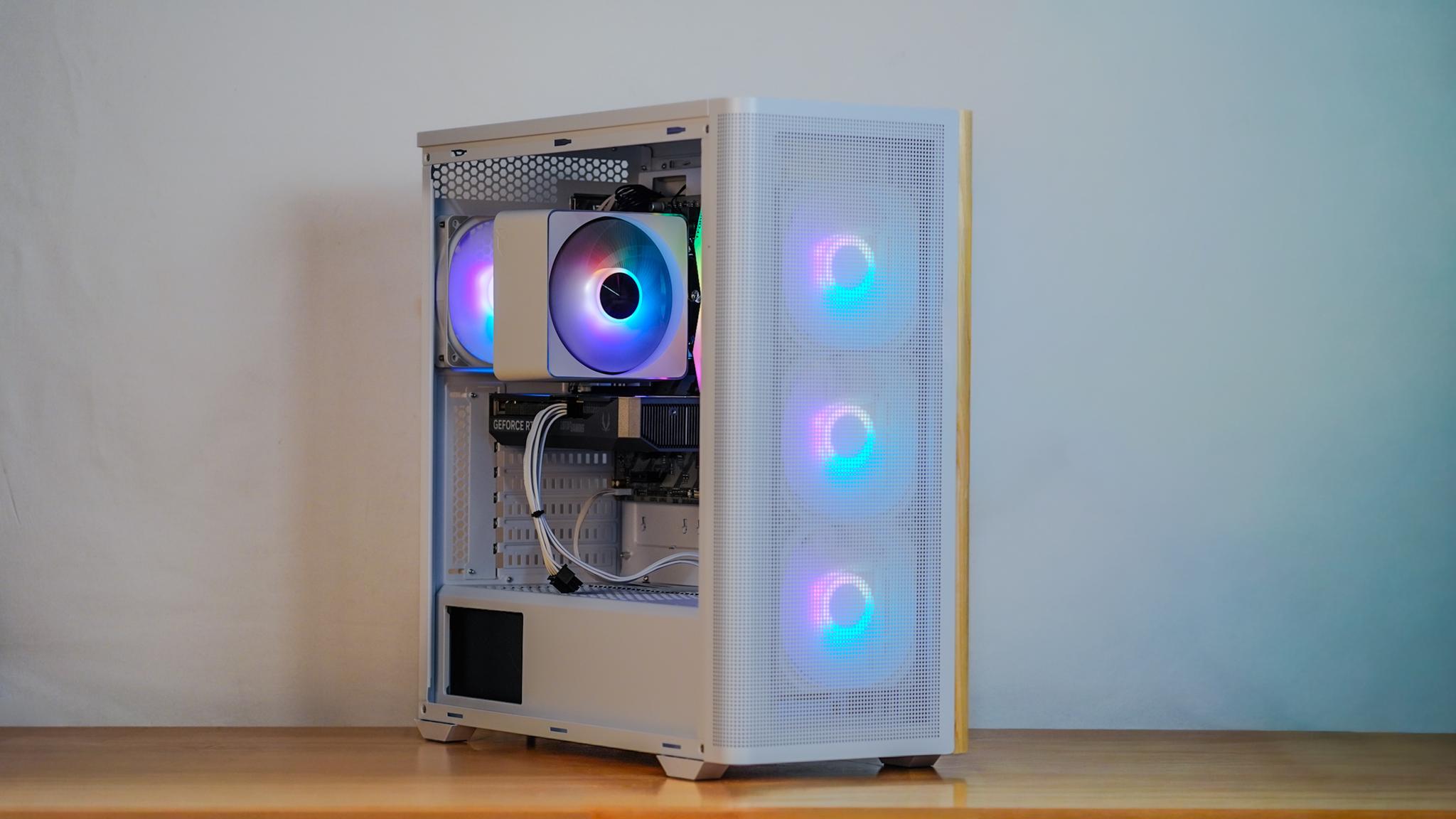 "𝒩𝒰𝒞𝐼𝒰𝒮" Gaming Computer - Ryzen 5 8400F, RTX 5060 Ti 16GB, 16GB DDR5 Ram (V6) by E...
