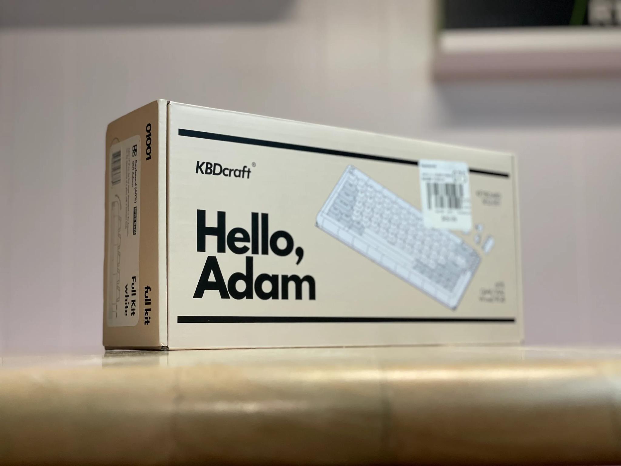 Brand New Sealed! KBD CRAFT Adam 60% Full Keyboard kit (White)