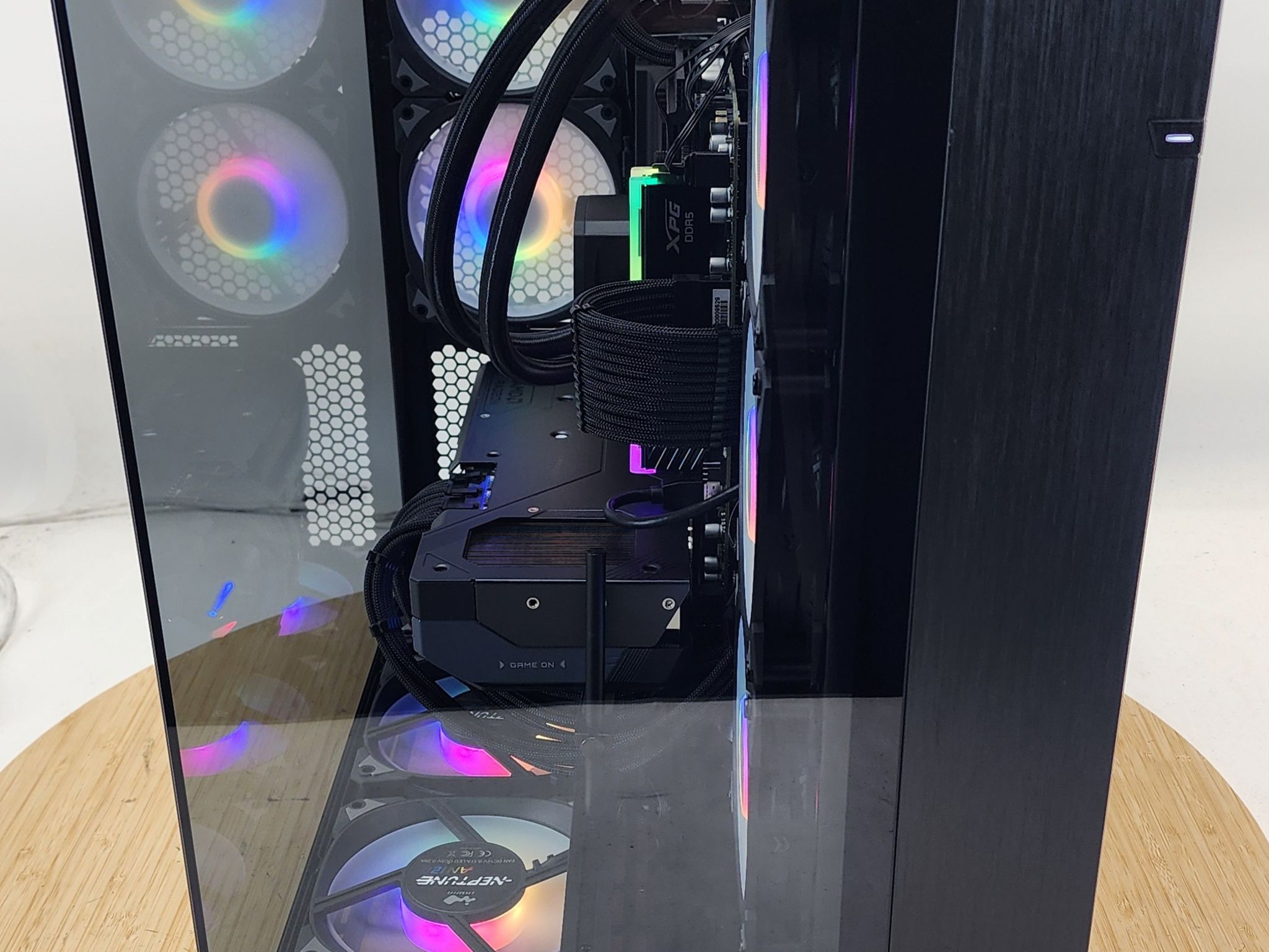 Gaming PC Ryzen 7 9700X 32GB RAM 2TB SSD RX 9070 XT 16GB Windows 11 Computer