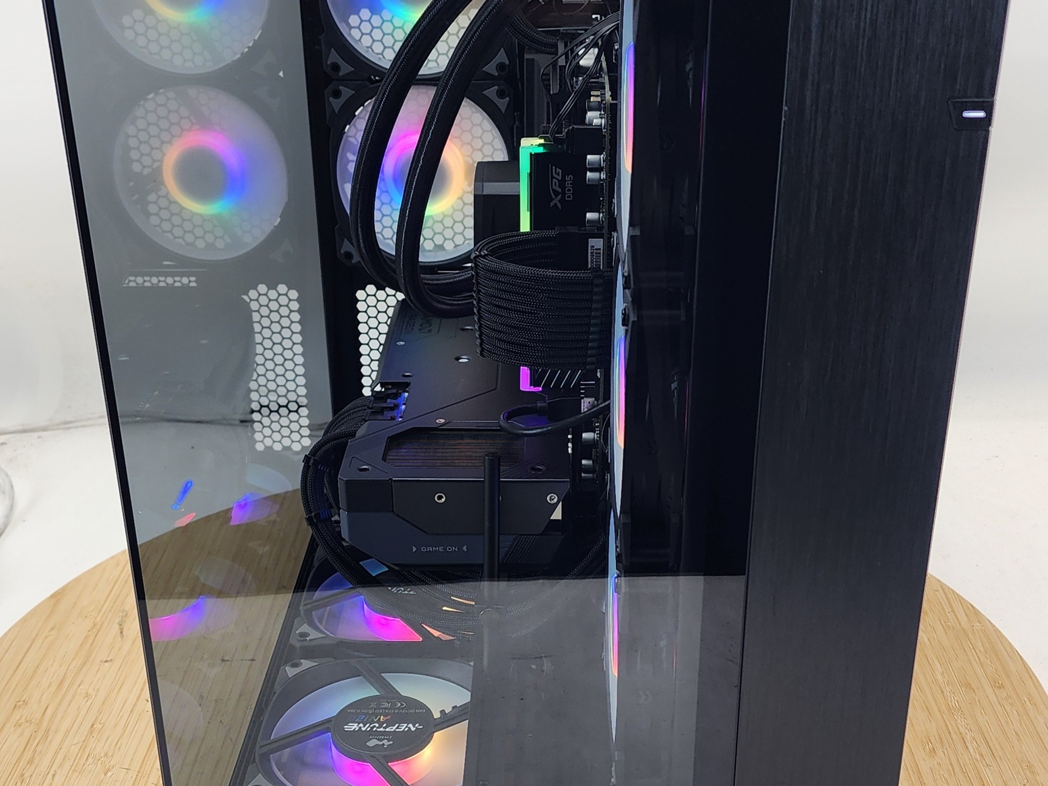 Gaming PC Ryzen 7 9700X 32GB RAM 2TB SSD RX 9070 XT 16GB Windows 11 Computer